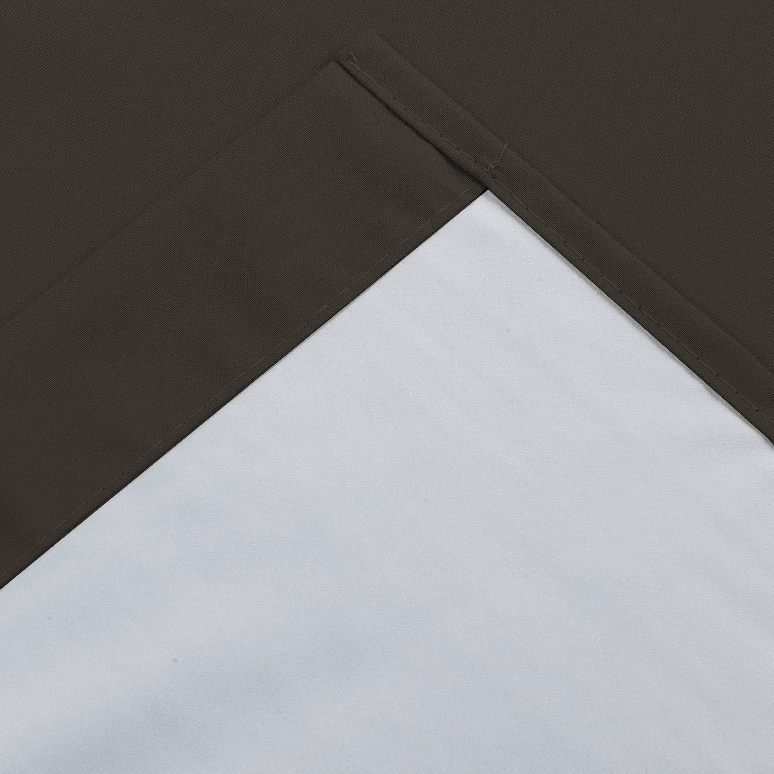 Interior Trends Twilight 1 Piece 100% Blackout Thermal Insulated Rod Pocket Window Curtain Valance (52