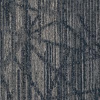 Vista 24 de Mohawk Muestra de azulejos de alfombra Advance de 8" x 8" con fibra de nailon Colorstrand® en Stonewash