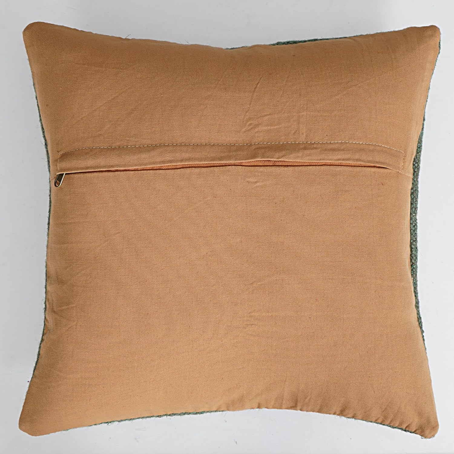 Kilim Pillow Cover Vintage Square Cushion Handwoven Pillow Case Ethnic Pillow Cover 18 X 18 Indian Jute Decorative Pillow Home Decor Pillows (Pattern 11)