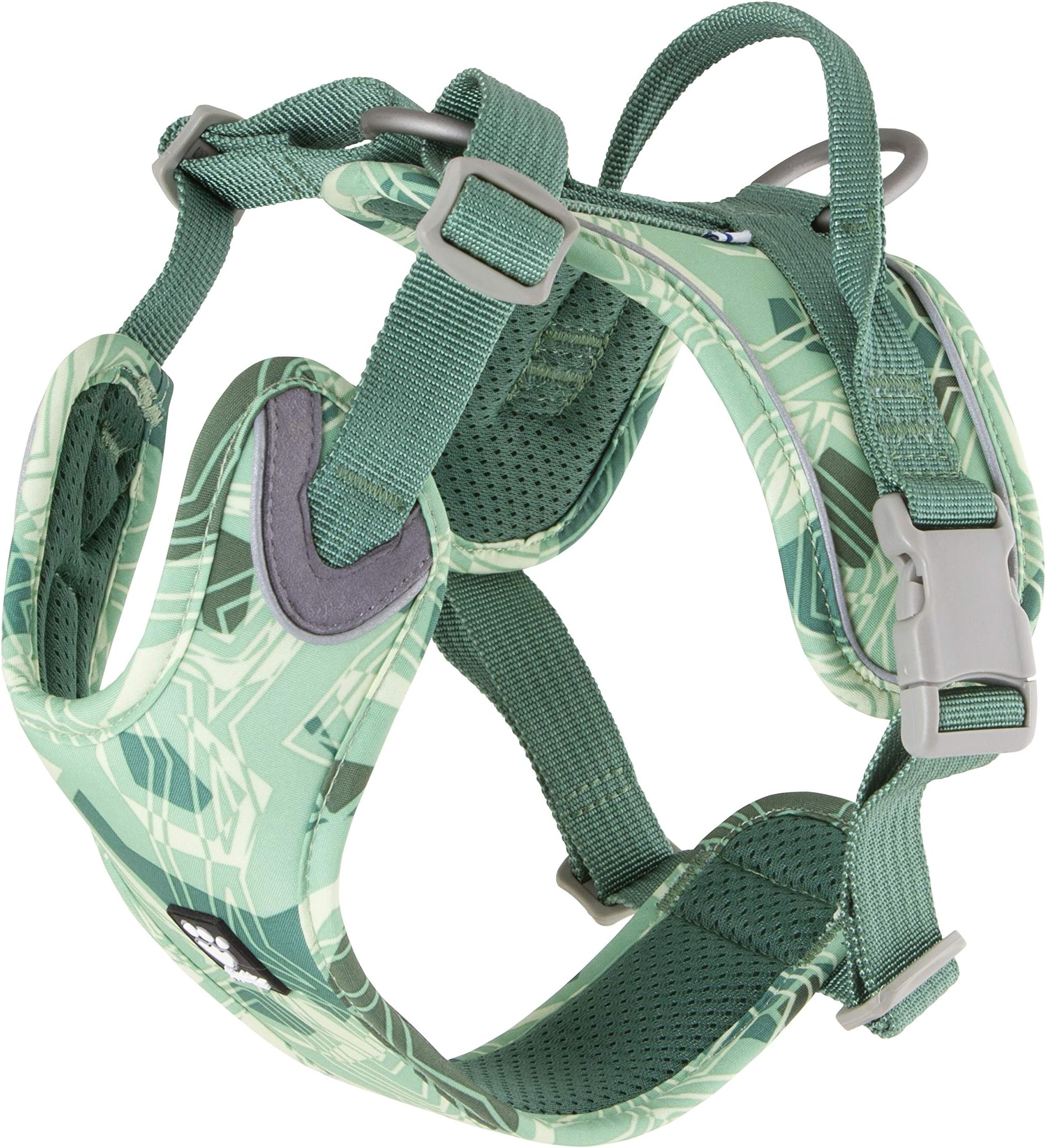 Hurtta Weekend Warrior Dog Harness, Park Camo, 16-18 in