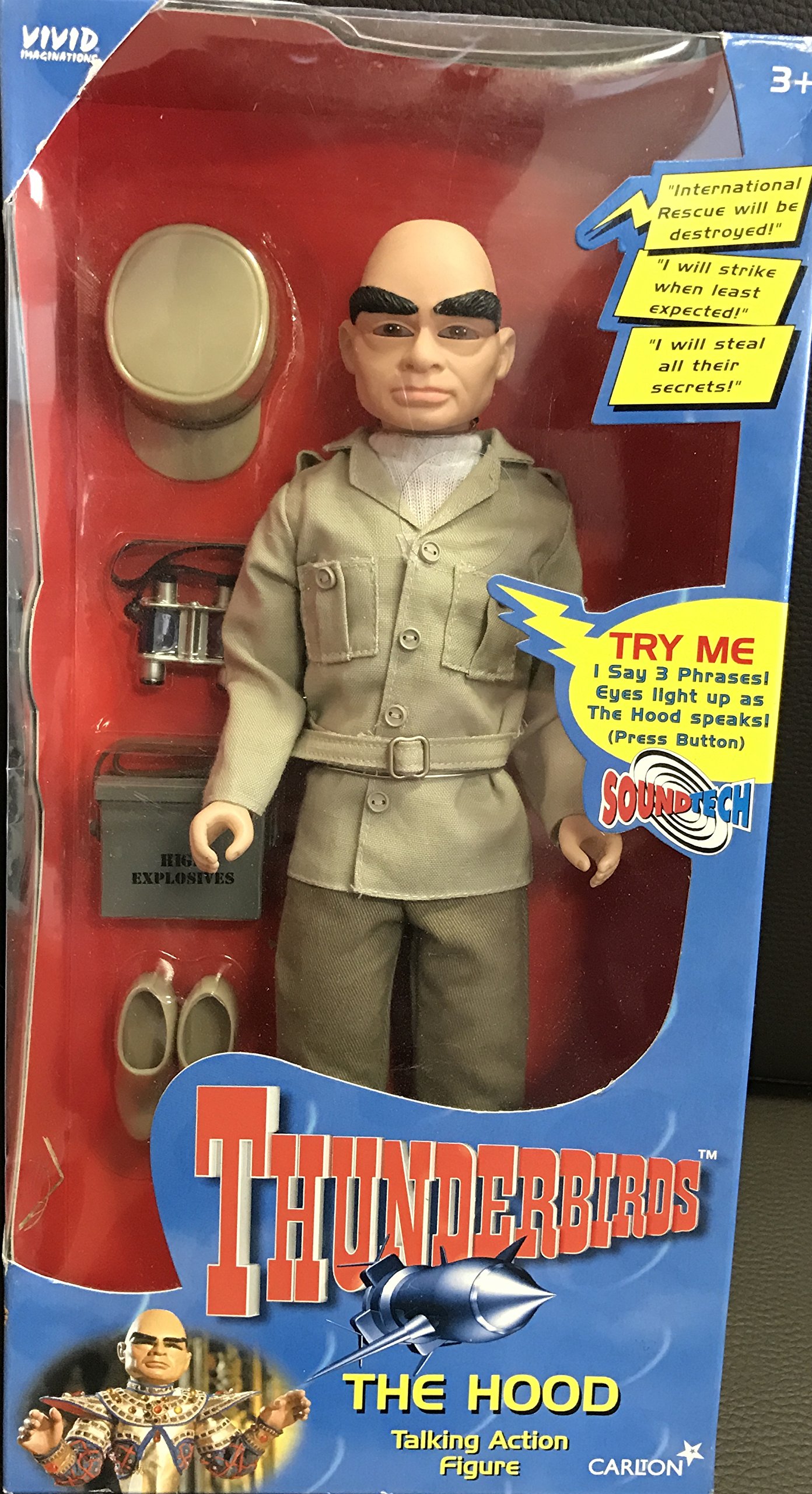 THUNDERBIRDS THE HOOD 音声フィギュア 1999 Soundtech 12