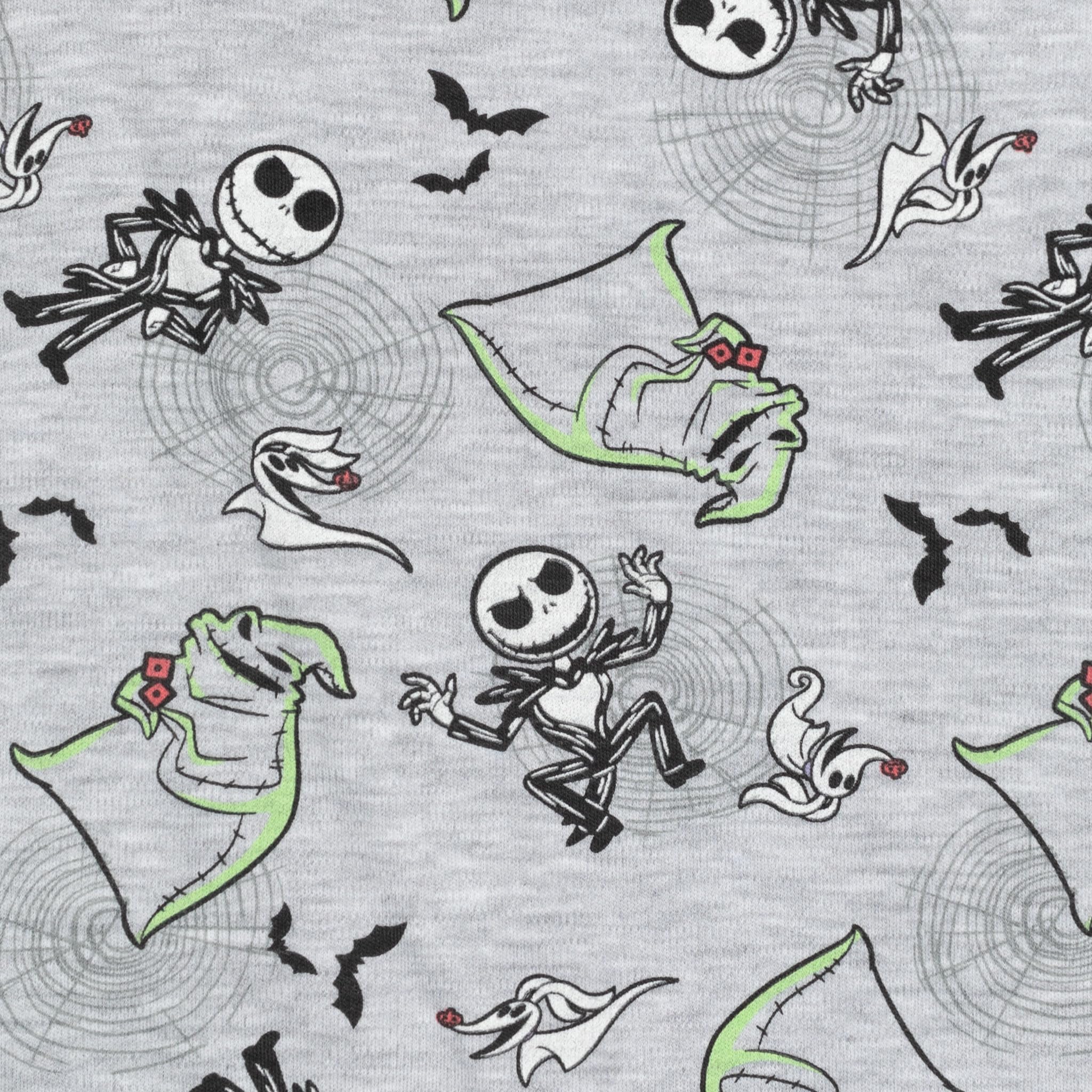 Disney Nightmare Before Christmas Sally Jack Skellington - Paquete de 5 mamelucos para recién nacidos a bebés