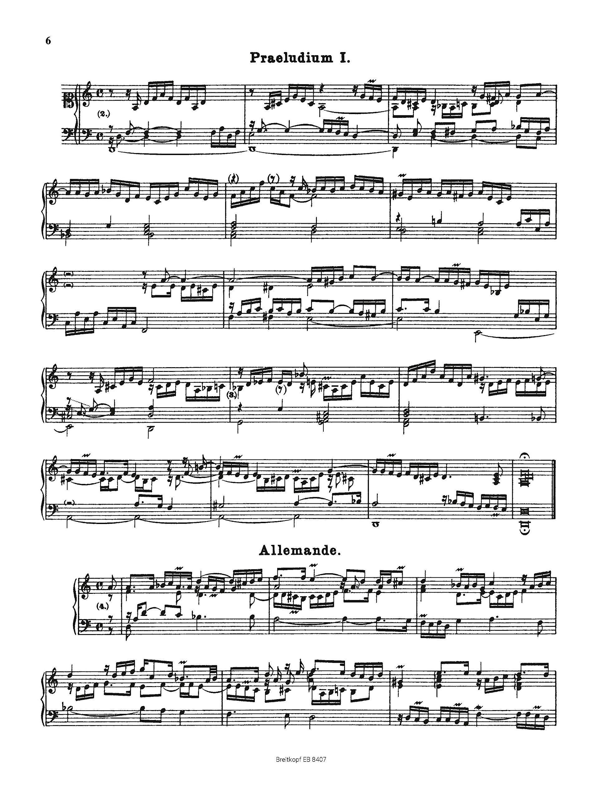 Sämtliche Werke für Tasteninstrument (EB 8407)