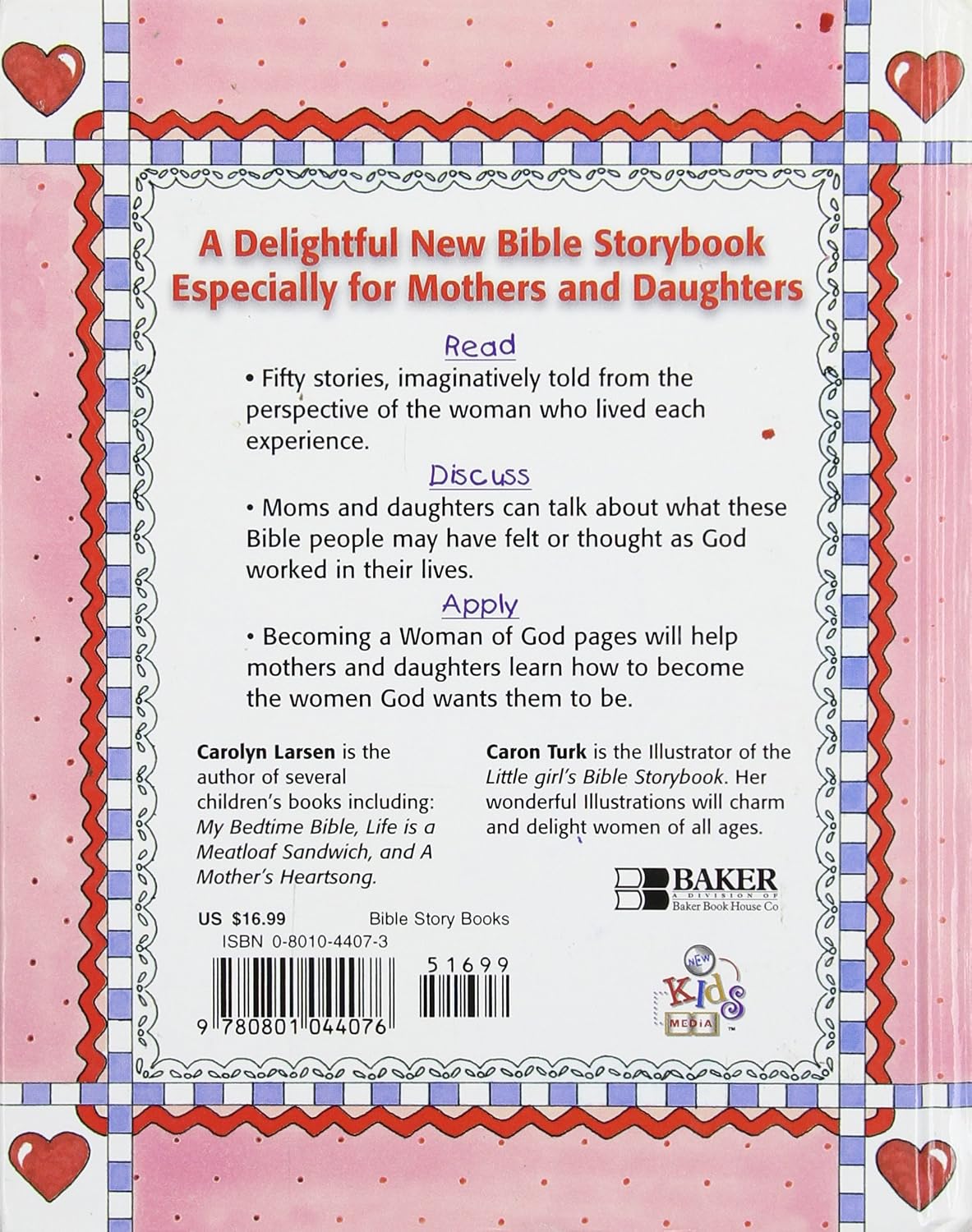 Little Girls Bible Storybook for Mothers and Daughters