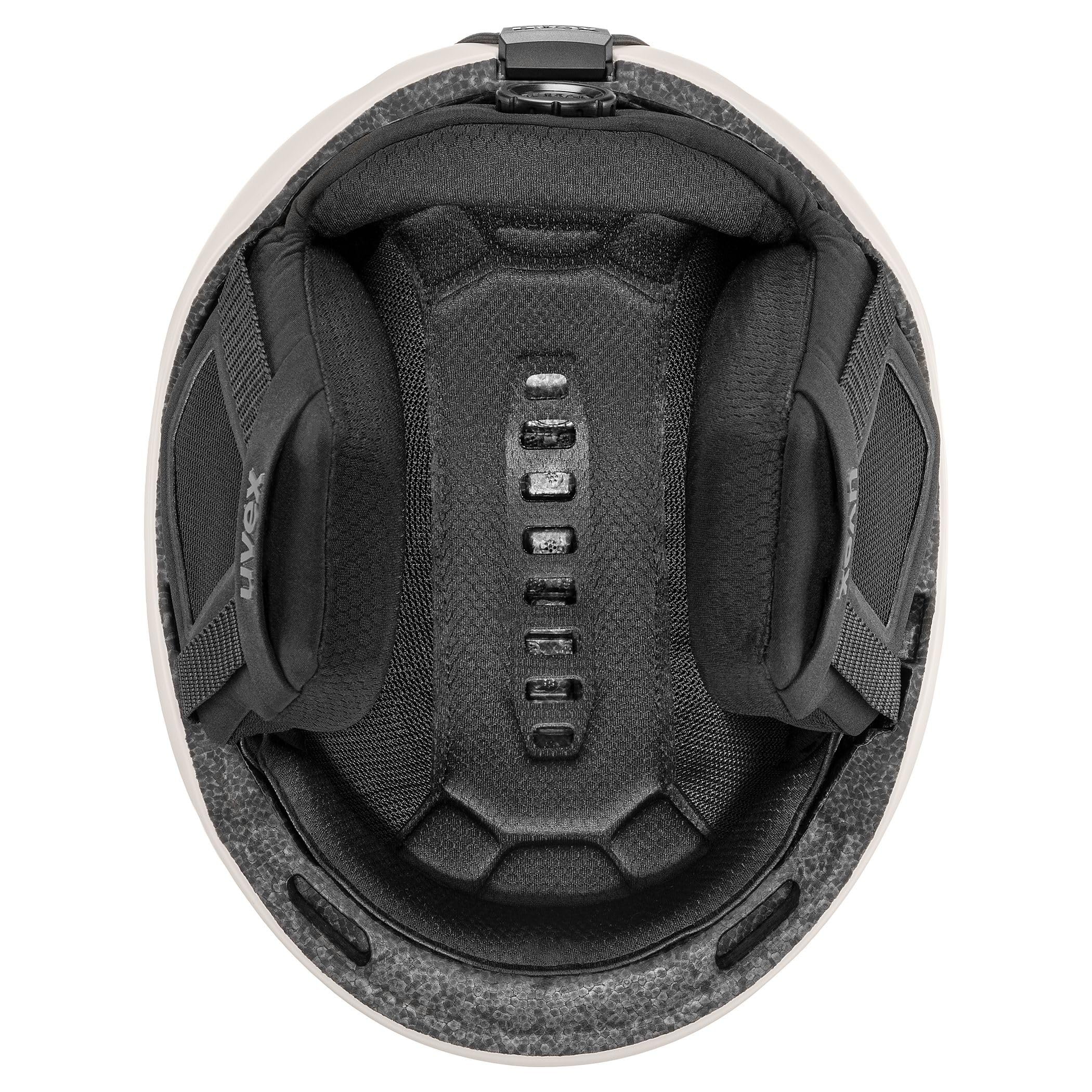 uvex Monte LT – Casco de esquí Robusto, Ligero y Elegante para Mujeres y Hombres con Ajuste de Talla Individual – Gris cálido Mate – 59–63 cm