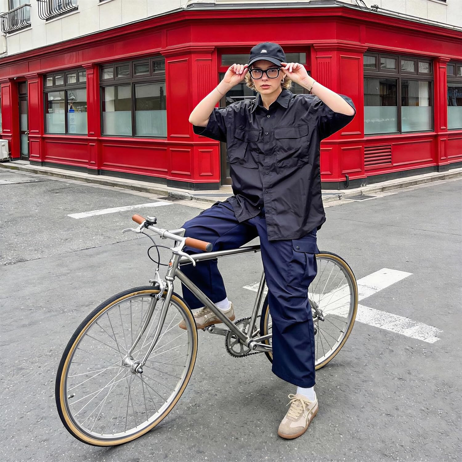 Casual Sneakers for Women Lace Up Tennis Shoes Non Slip Women's Fashion Sneakers, Trendy and Comfortable