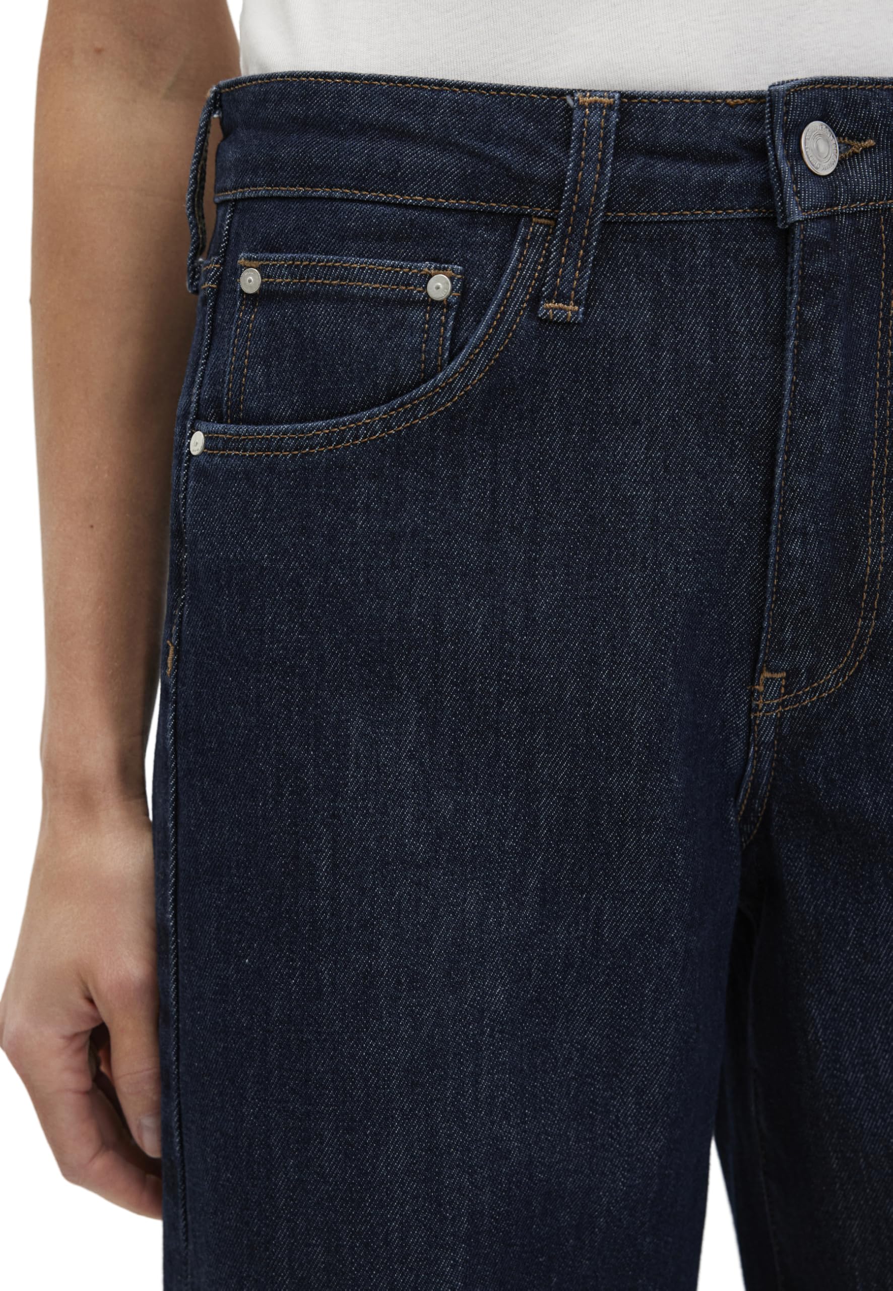 Mavi Damen Denim Pants Sandra Cuffed Wide Leg