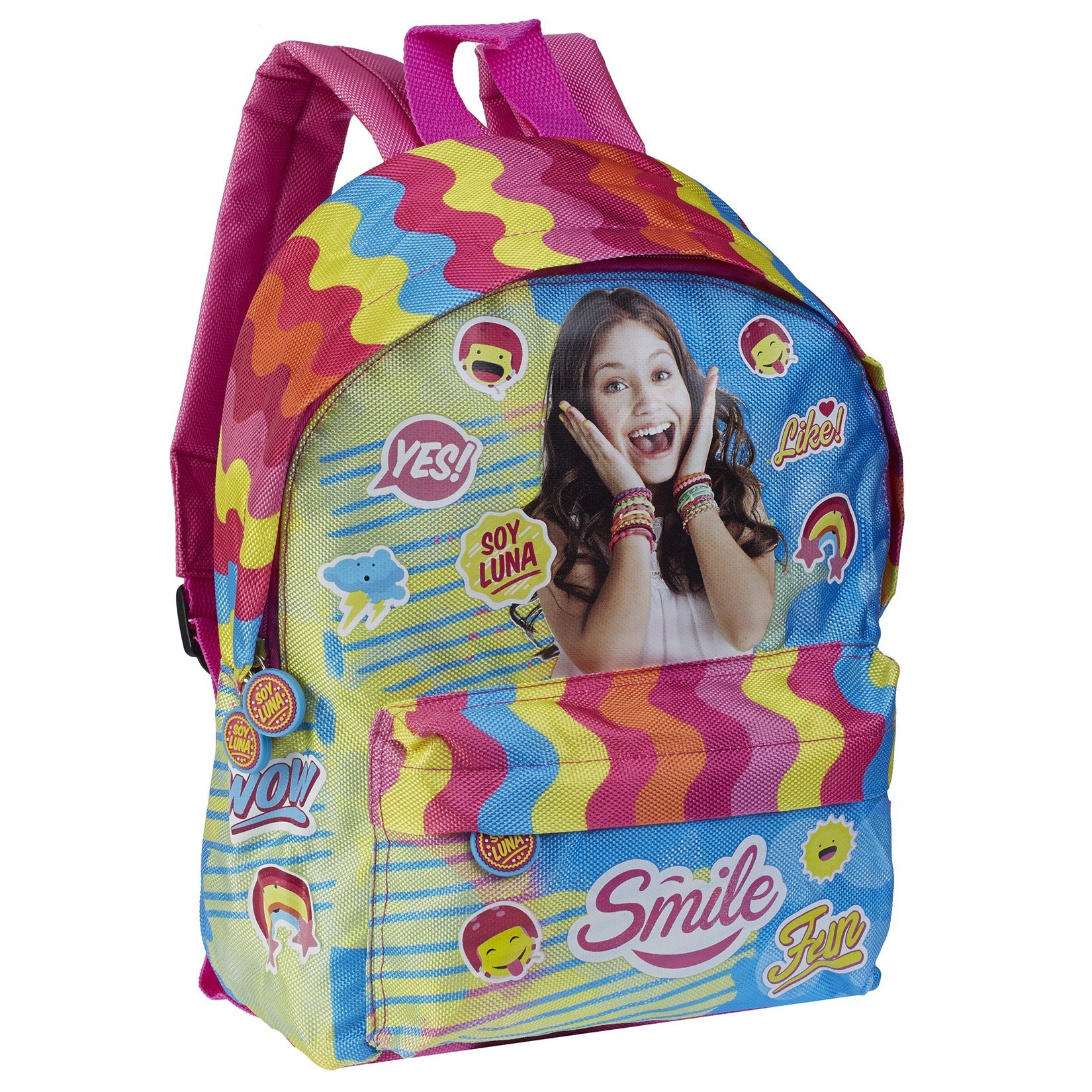 KARACTERMANIA 52354 Soy Moon - Mochila infantil (32 cm), color rosa, Rosa., 32 cm, Mochila para niños
