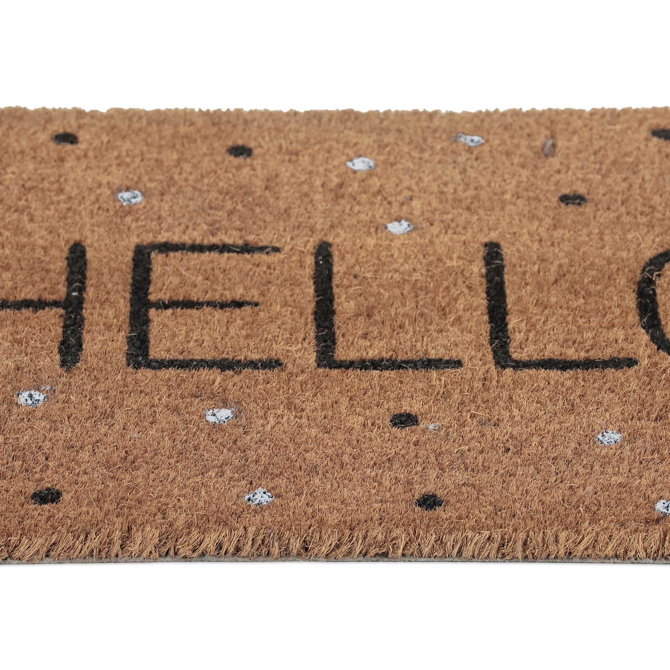 Zerbino in fibre di cocco 40x120 cm Hello Lemons - Artsy Doormats
