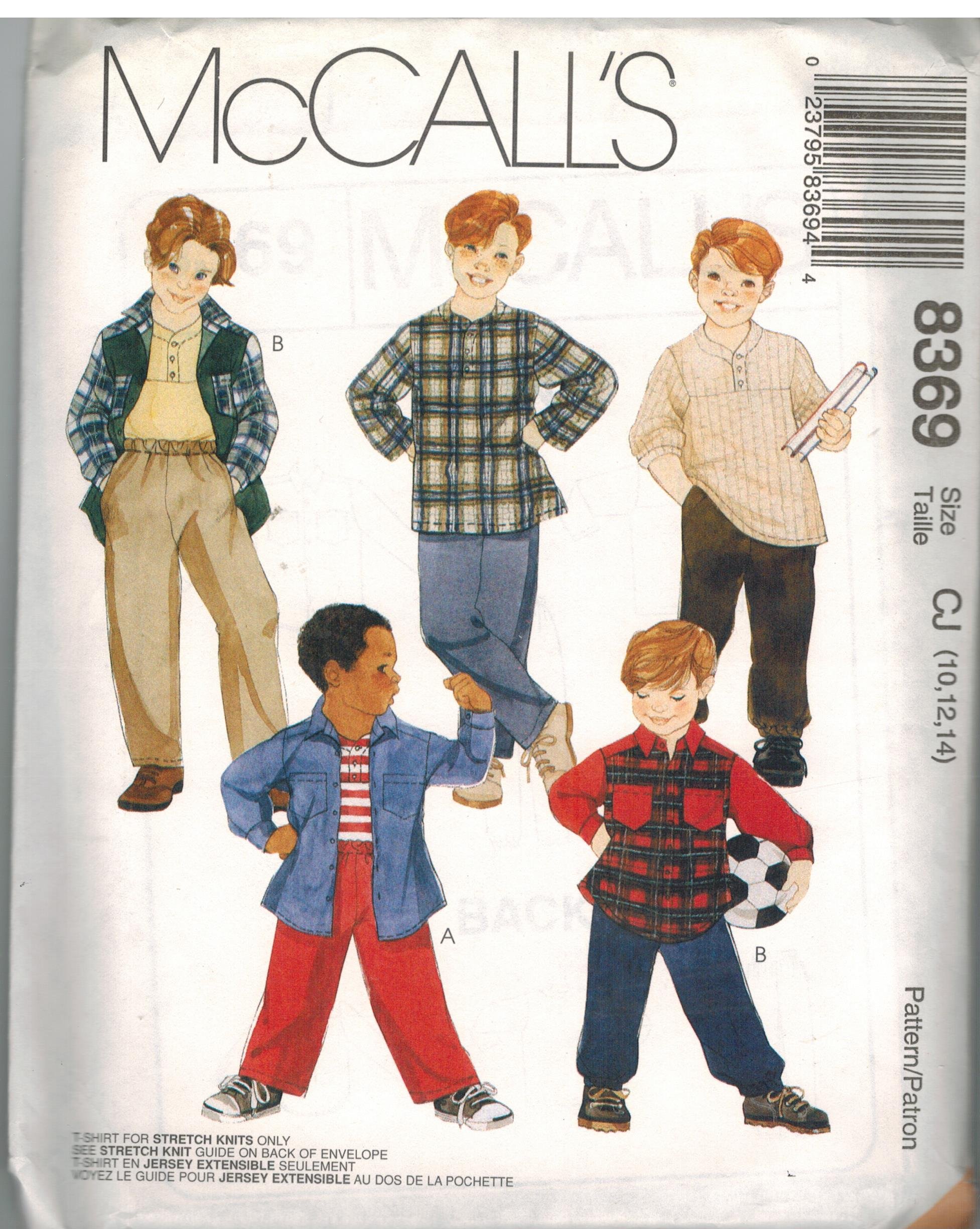 Boys Pants Pattern FREE PATTERNS