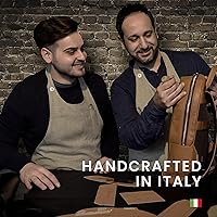 Vista 6 de Maruse Funda de pasaporte de piel italiana para hombre y mujer, hecha a mano en Italia