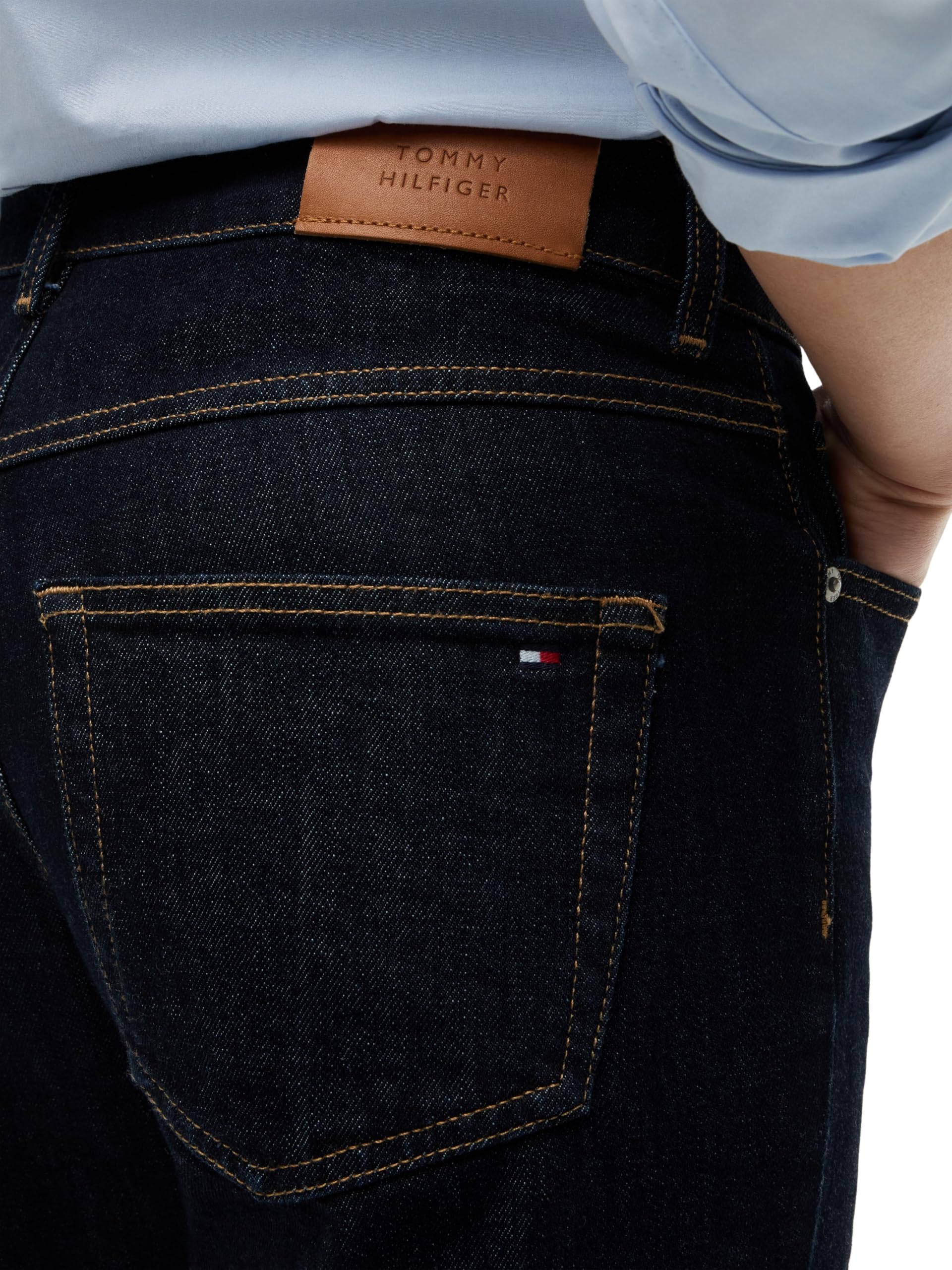 Tommy Hilfiger Damen Jeans Hose Classic Straight Fit