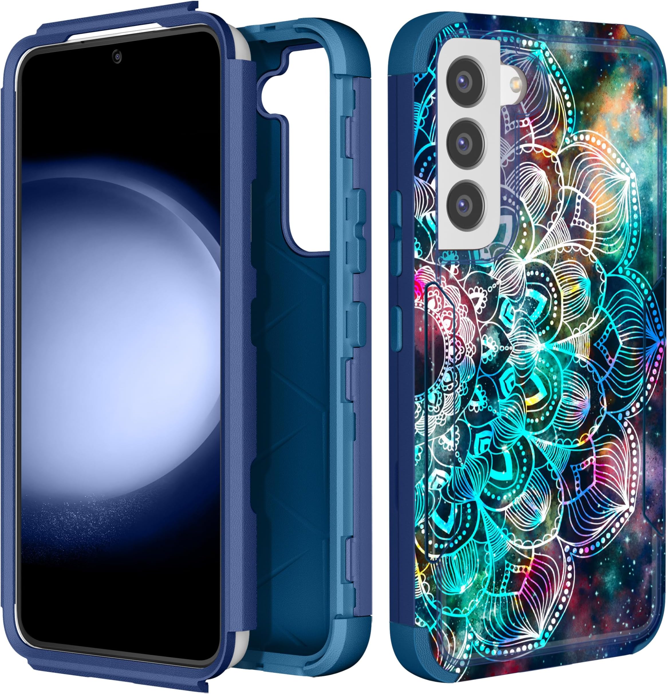 Plakill for Galaxy S21 Fe 5G Case, Designer Mandala Pattern