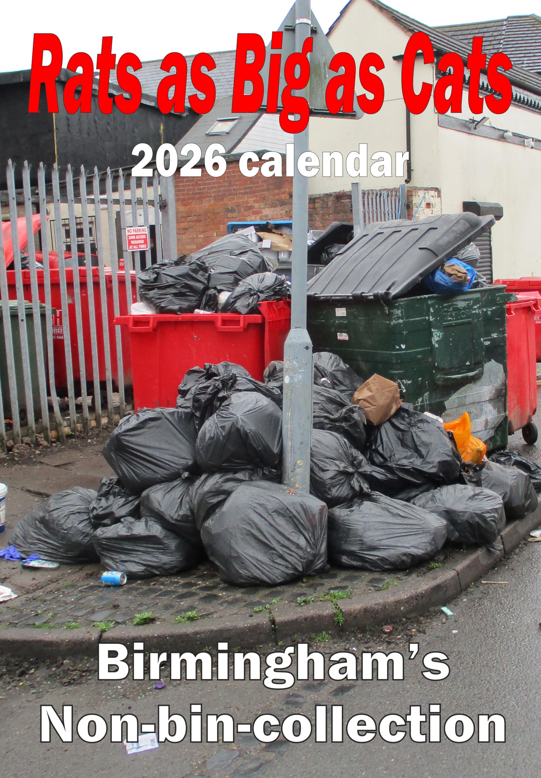 2026 Rats as Big as Cats calendar - Birmingham's non-bin-collection