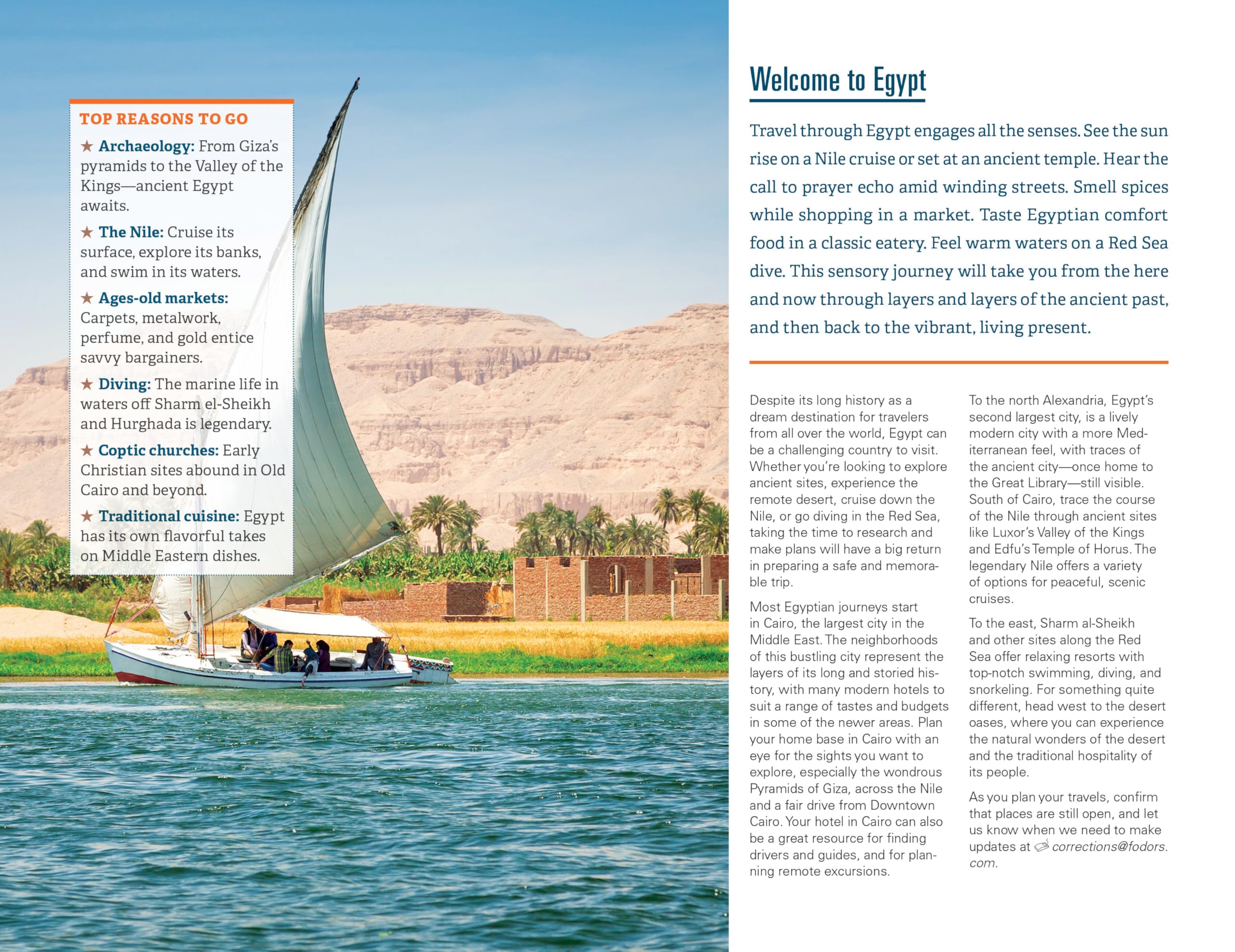Fodor's Essential Egypt (Full-color Travel Guide)