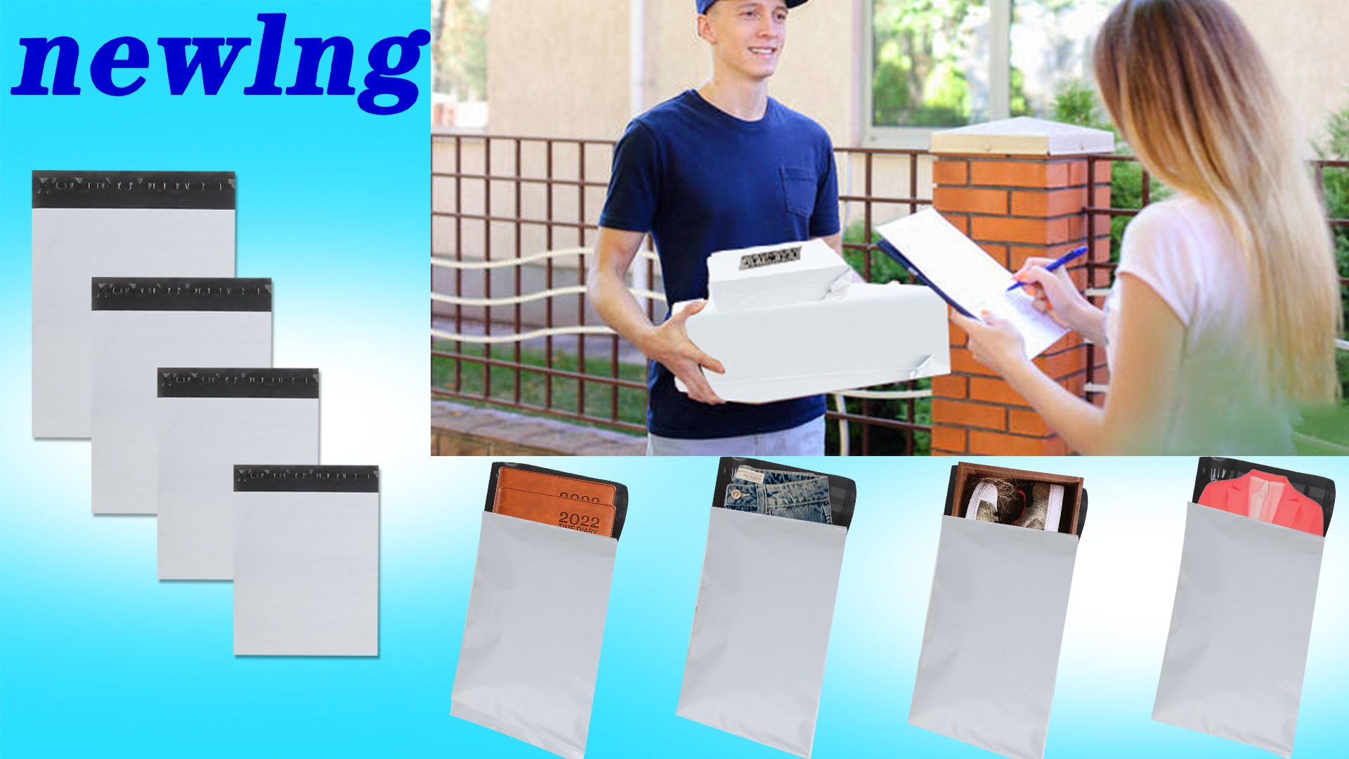 100 Pochettes Coex D'expédition Opaques 590x750