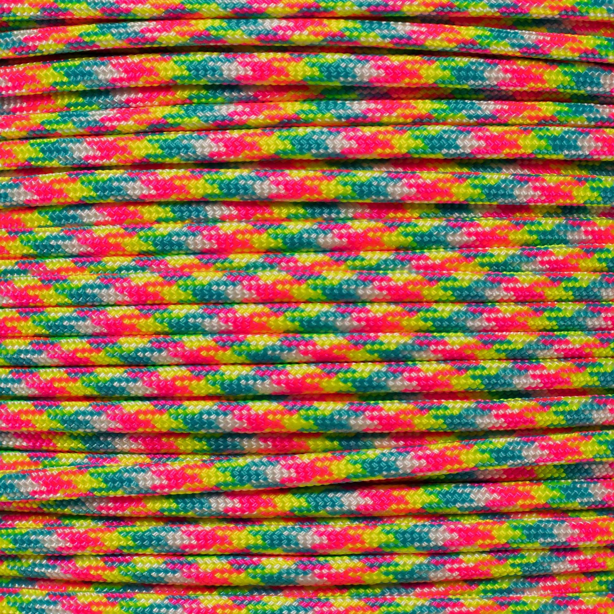 PARACORD PLANET 100 Feet Nylon 550Lb Type Iii 7 Strand Paracord Confetti