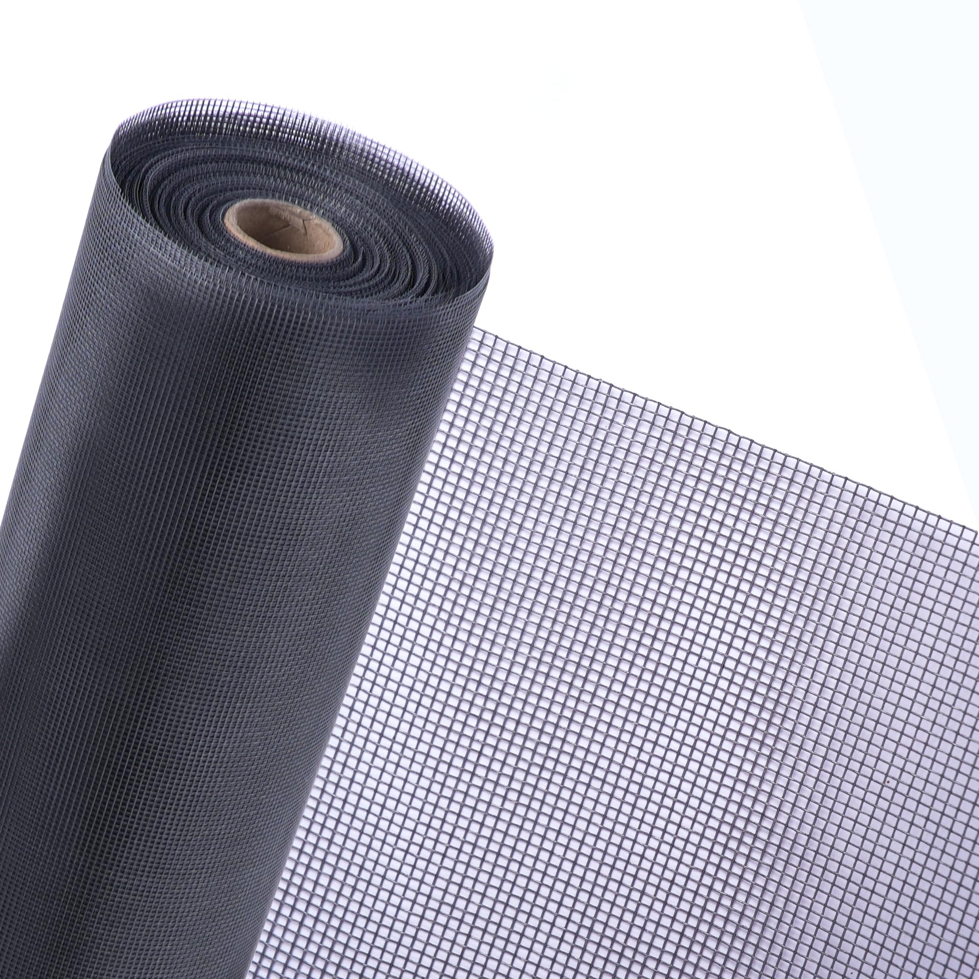 Fiberglass Window Screen Ultra Clear Window Screen Replacement Suitable for Windows Courtyards Patio Porch Pool Door, 32"x84"