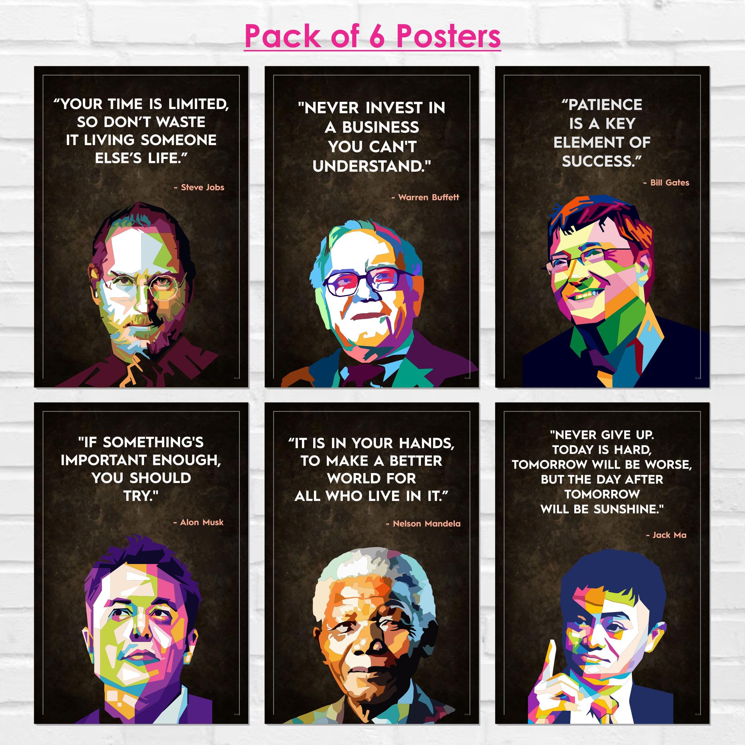 Motivational Posters & Inspirational Wall Art -4