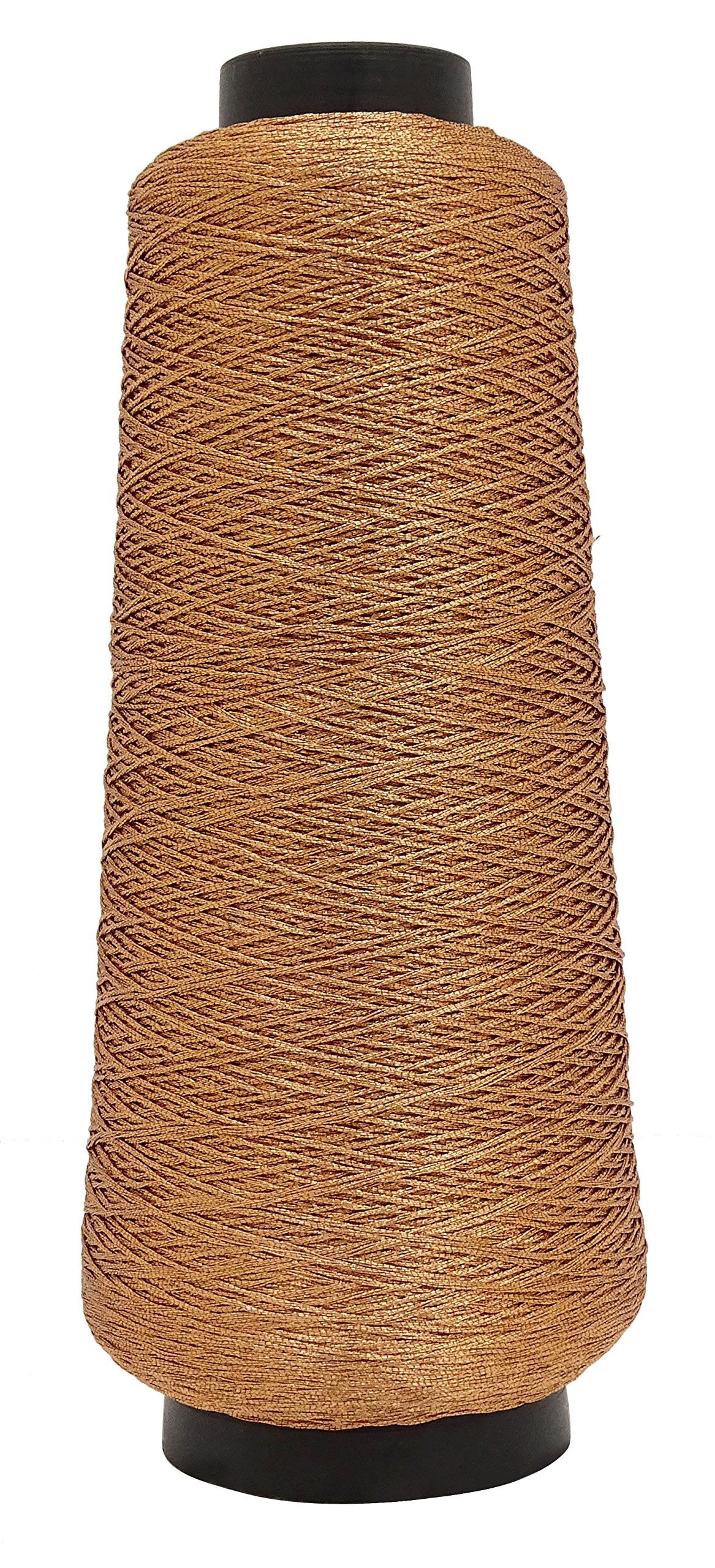 Telephone Threads 100% Polyester Bronze Sewing Embroidery Thread 600 Meter Yarn 1 Piece