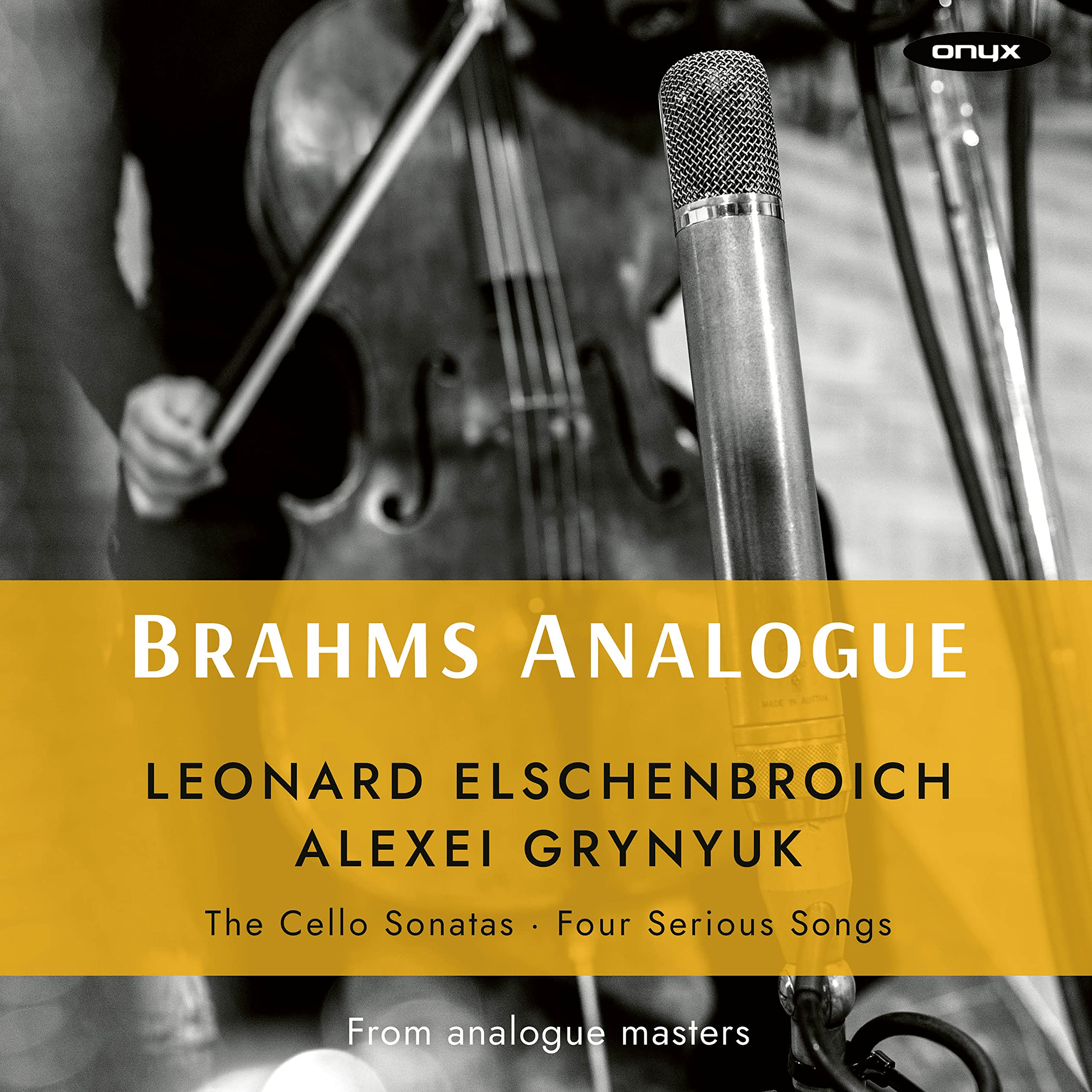 Brahms Analogue: Cello Sonatas/Four Serious Songs [VINYL]