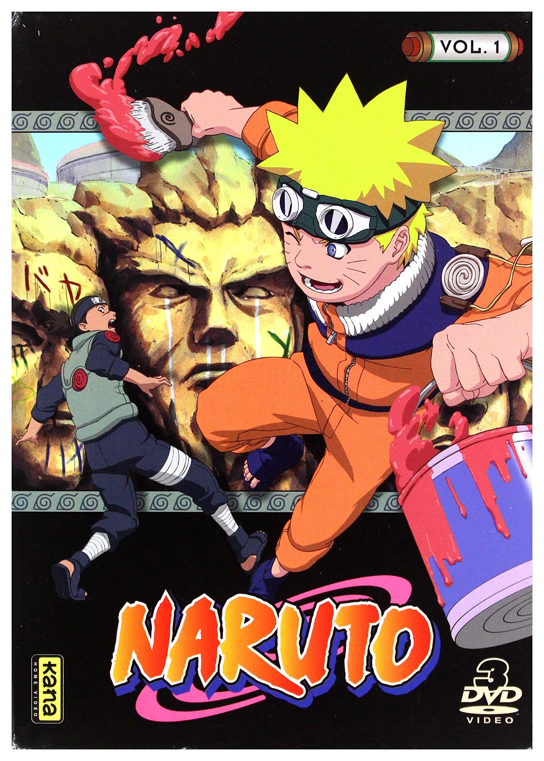 NARUTO: COFFRET 3 DVD VOL 1 : Amazon.ca: Books