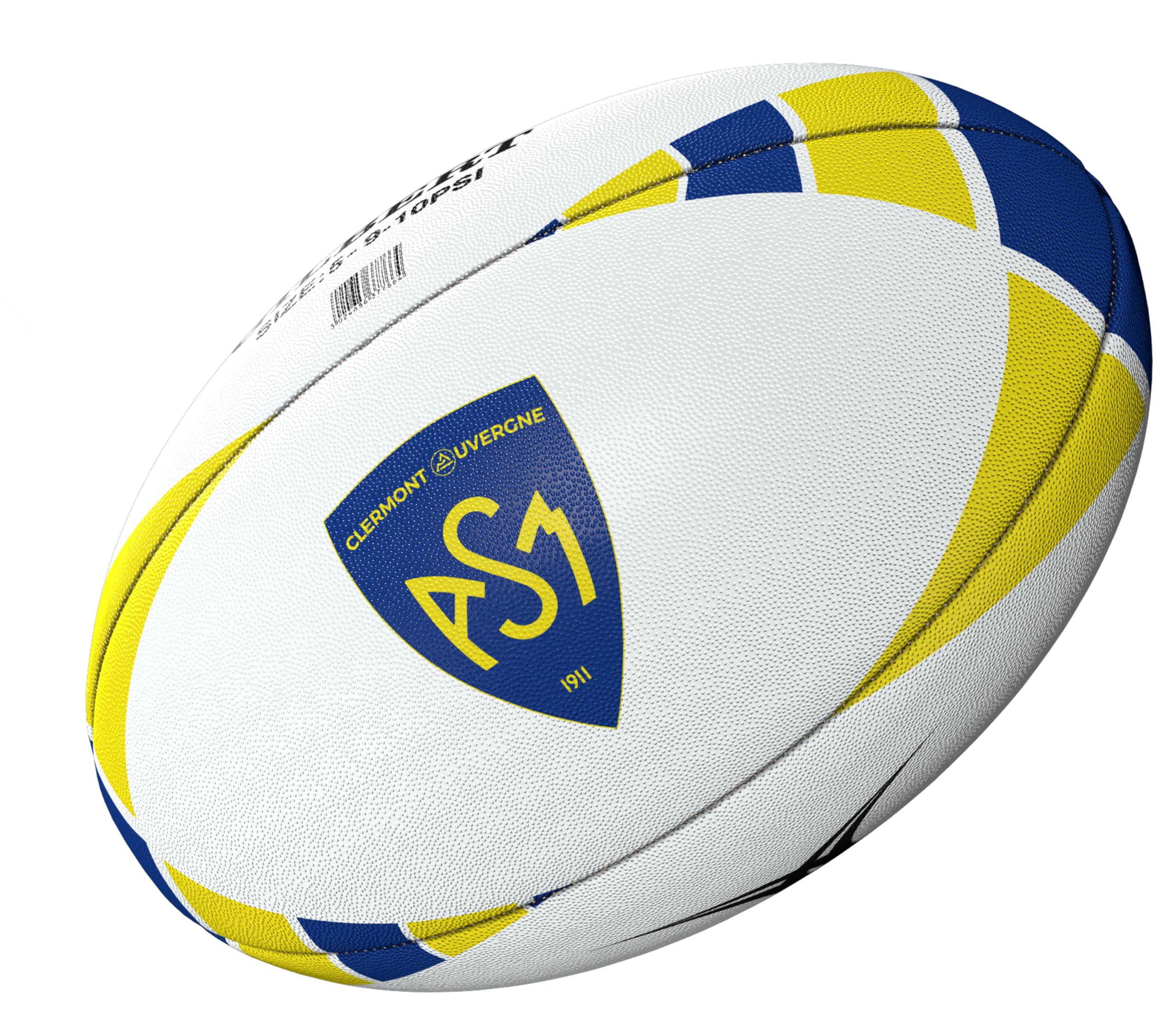Clermont Auvergne Ballon de Rugby Collection Officielle - Gilbert - Taille 5