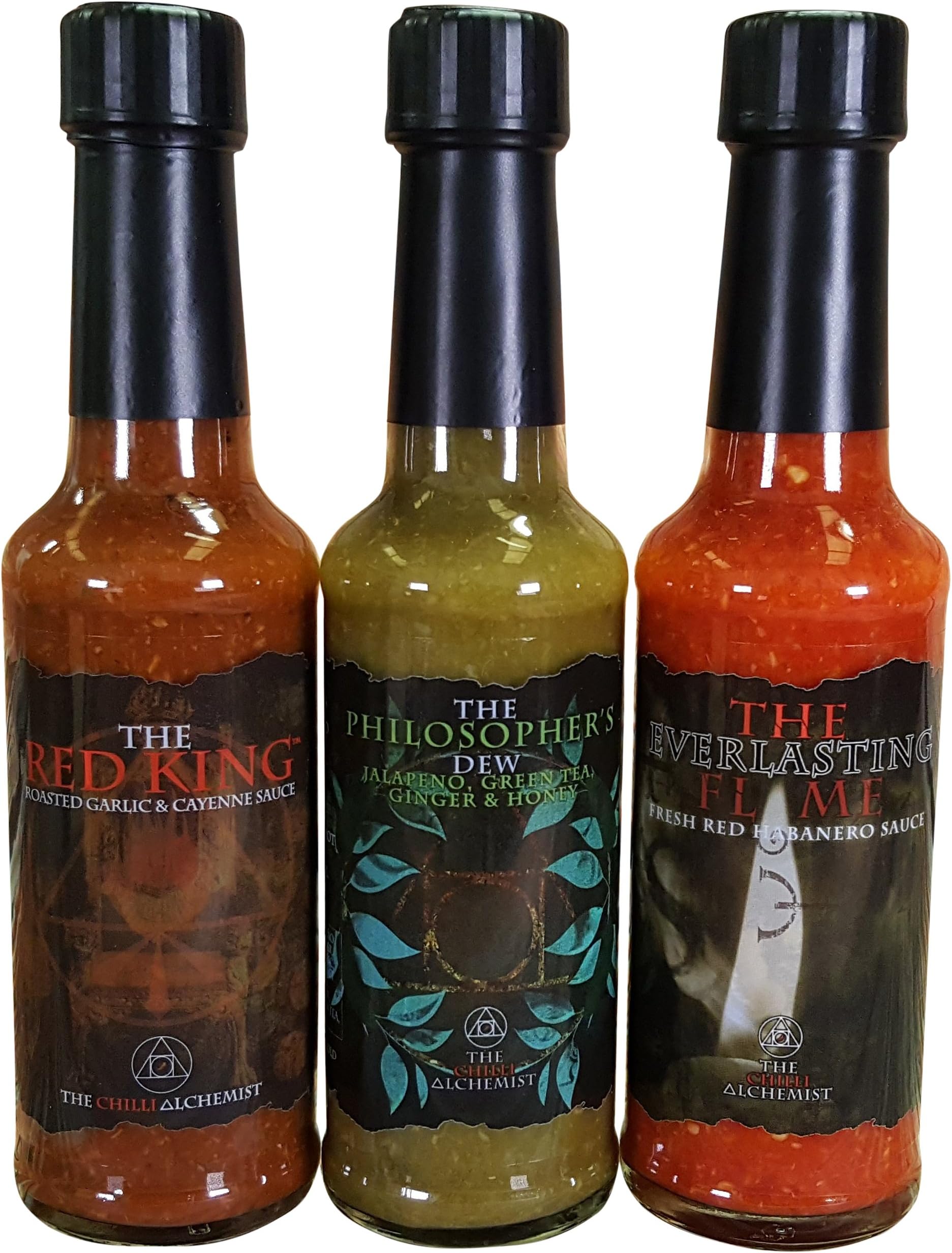 The Chilli Alchemist The Red King The Philosopher's Dew The Everlasting Flame Chilli Sauce Box Set