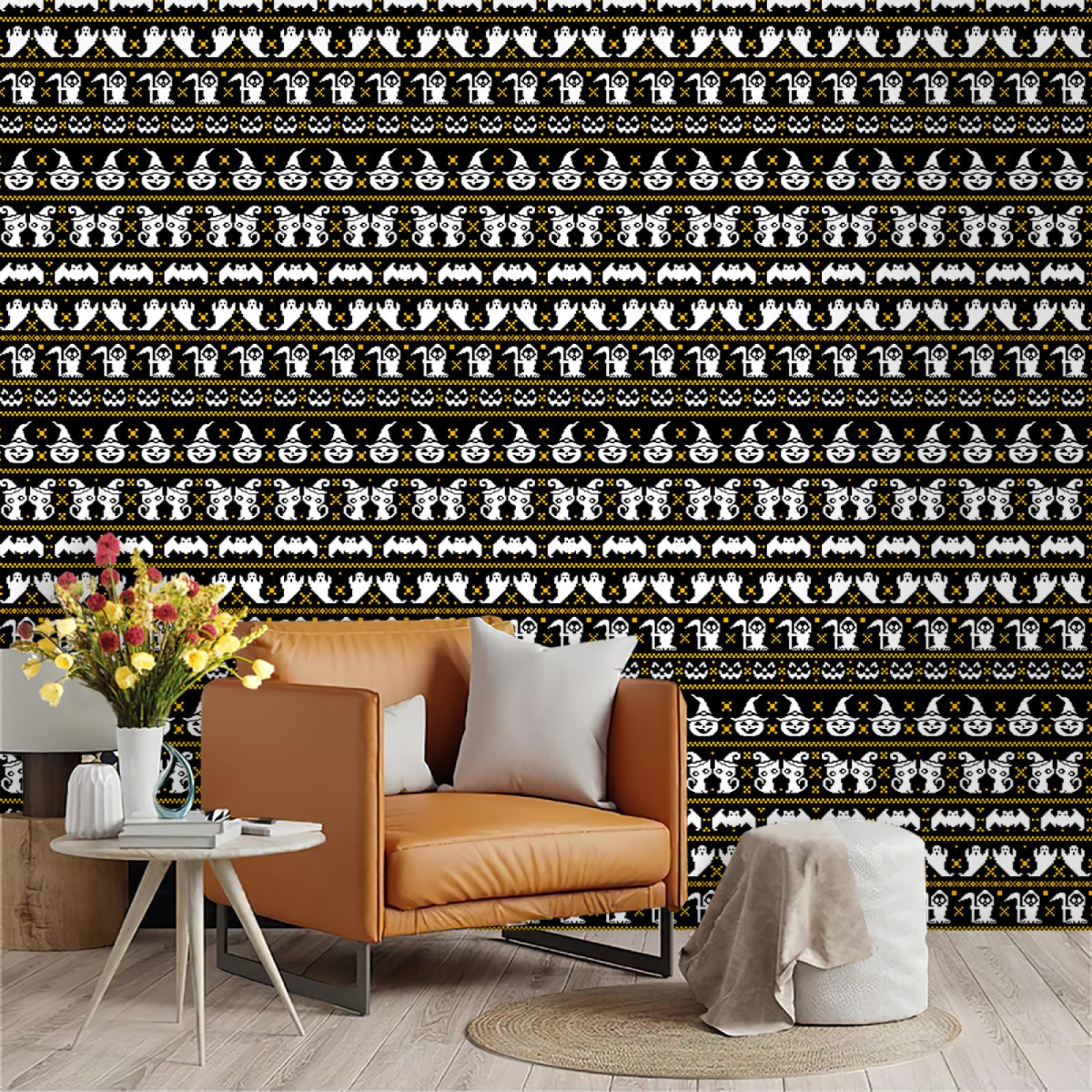 Wallpaper White Abstraction Peel and Stick Self Adhesive Wallpaper for Living Room Waterproof Vinyl, Art Deco Thicken Sticky Back Plastic Removable