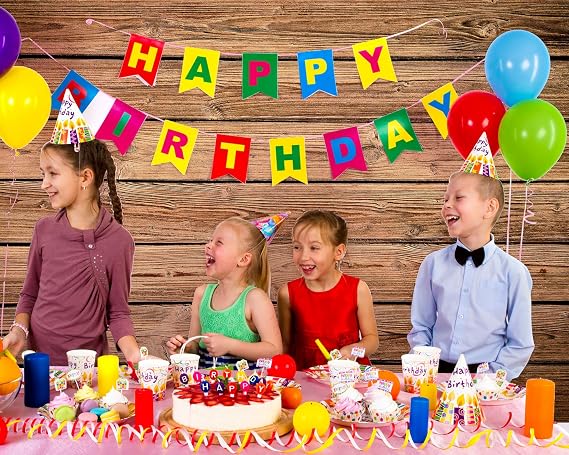 Buryeah Wooden Backdrop Wall Brown Wood Fabric Background Polyester Rustic Photo Backdrop for Photoshoot Baby Shower Wedding Party Photography Supplies(10 x 8 ft)