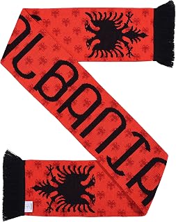 Albania Soccer Knit Scarf
