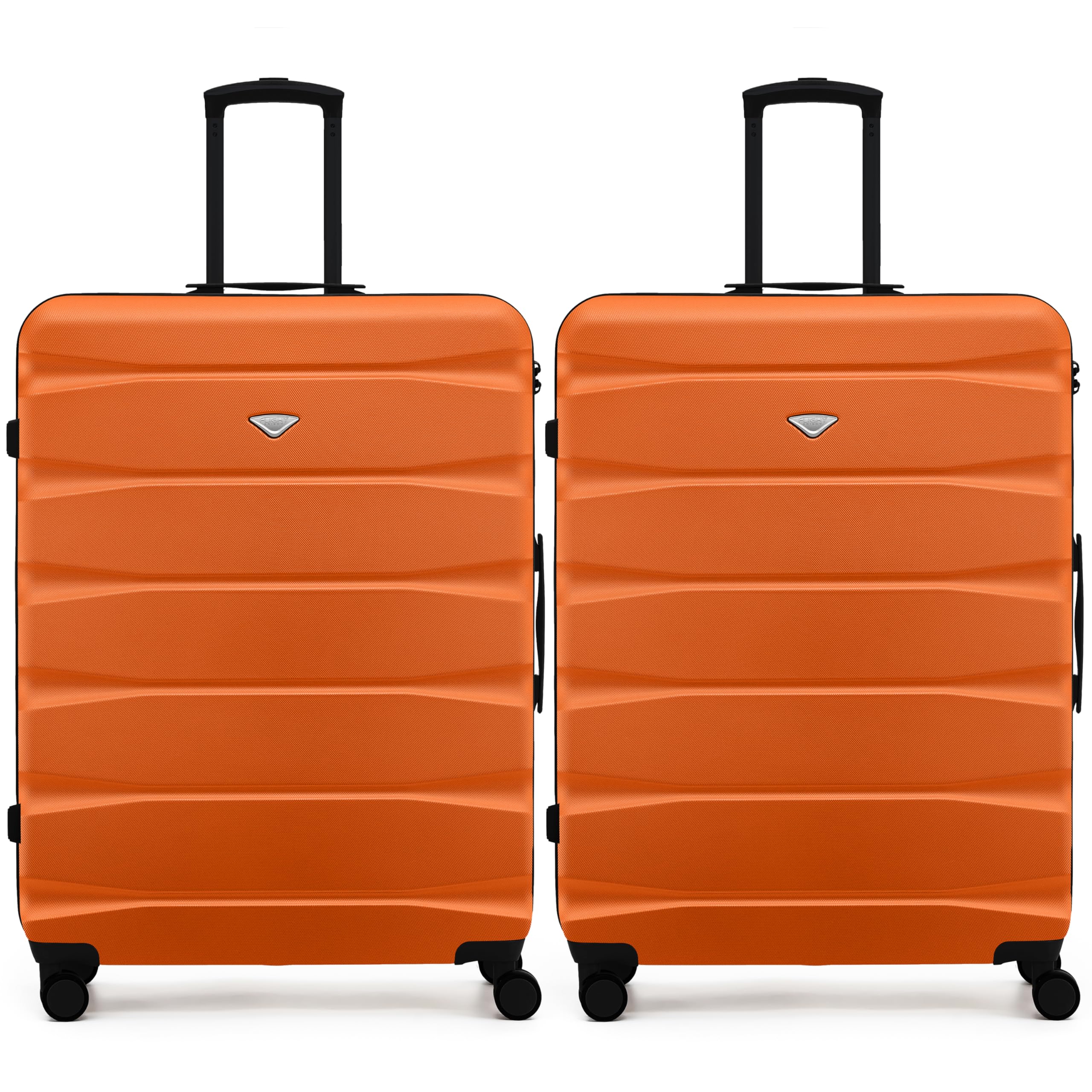 Flight Knight Underseat Cabin Suitcase 45x36x20cm | Free Hand Luggage for EasyJet & Wizz Air | Lightweight ABS Hard Shell with 8 Silent-Glide Spinner Wheels | Max Space Travel Bag — view 225