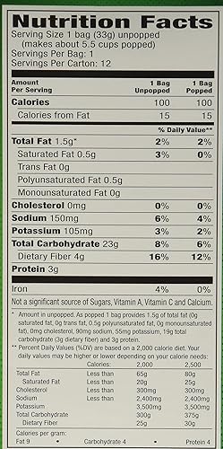 Miniatura 3 de Orville Redenbacher's Smart Pop! Palomitas de maíz con sabor a mantequilla (paquete de 2) 6 cajas