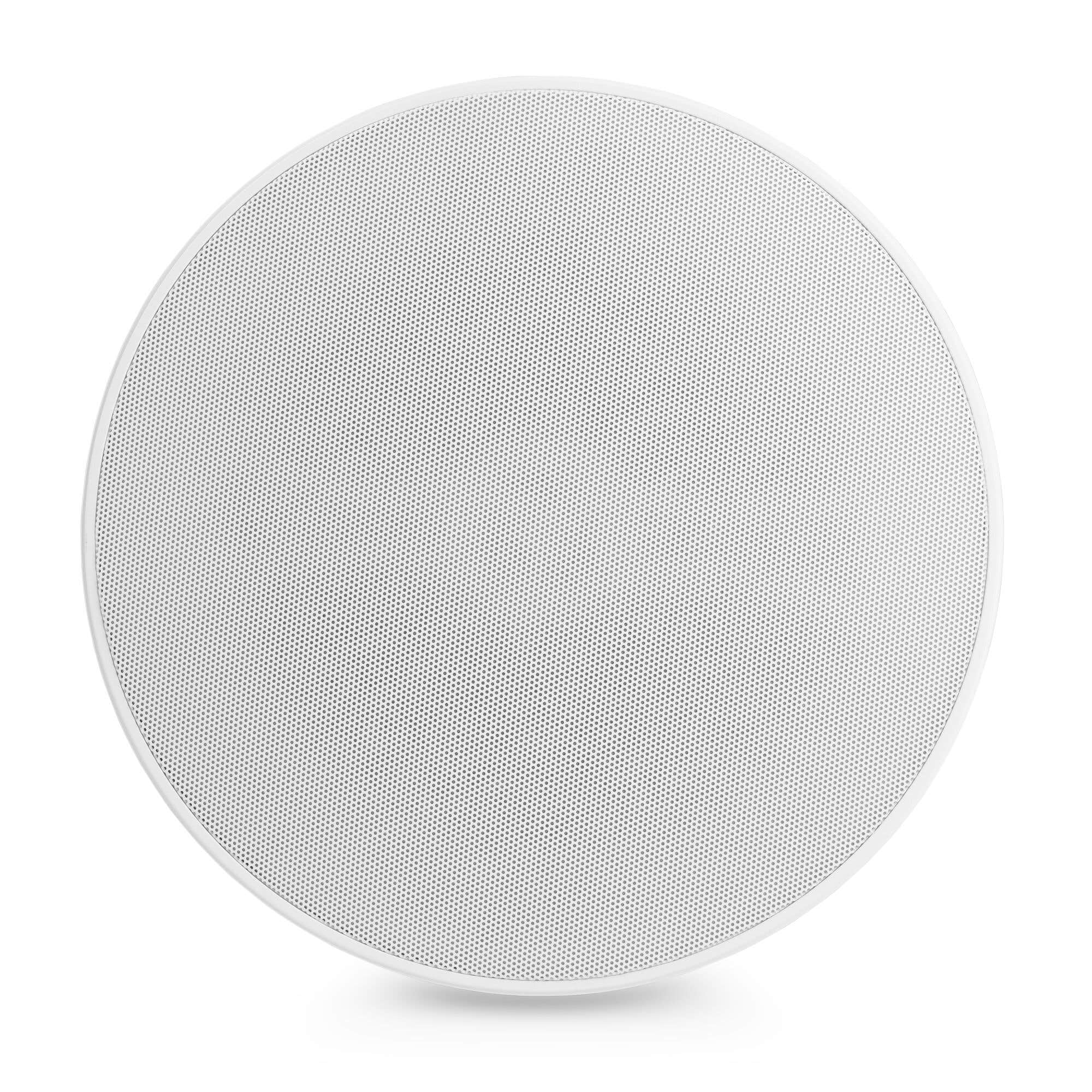 Power Dynamics Purity8W - Altavoz Colgante 100V 8 Pulgadas para Sonido Ambiental Profesional, música de Fondo, megafonía y Sistemas comerciales, Compatible con 8 ohmios y techos Altos, Color Blanco