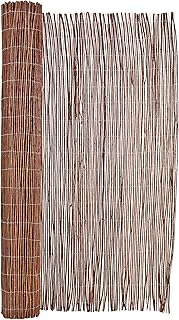 10 Front Yard Low Fence Ideas for Subtle Curb Appeal 35 Backyard X-Scapes Natural Willow Rolled Panel Fence Natural 192 in L x 7...