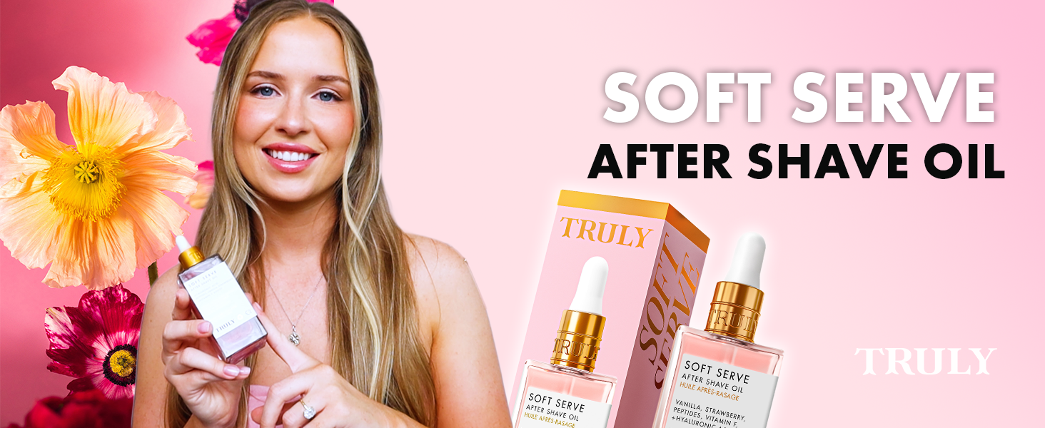 Truly Luxury After Shave Oil | Soothing & Hydrating Treatment to Prevent Ingrown Hair For Smooth, Irritation-Free Skin for Daily Use