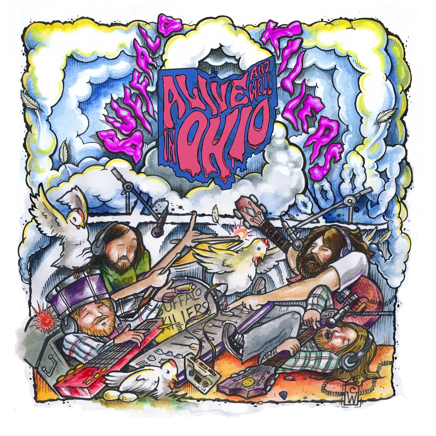 Alive & Well in Ohio by Buffalo Killers (CD, 2017)