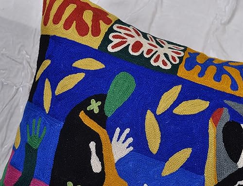 Miniatura 7 de Matisse Funda de almohada decorativa  Cojín moderno para silla  Almohadas modernas de granja  Almohada de flores para exteriores  Cojines de silla