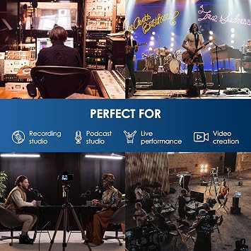 الميكروفونات السحابية، Cloudlifter، CL-1، مضخم الميكروفون وواجهة الصوت Focusrite Scarlett Solo من الجيل الثالث USB، لعازف الجيتار أو المنشد أو البودكاست أو المنتج، صوت جودة الاستوديو
