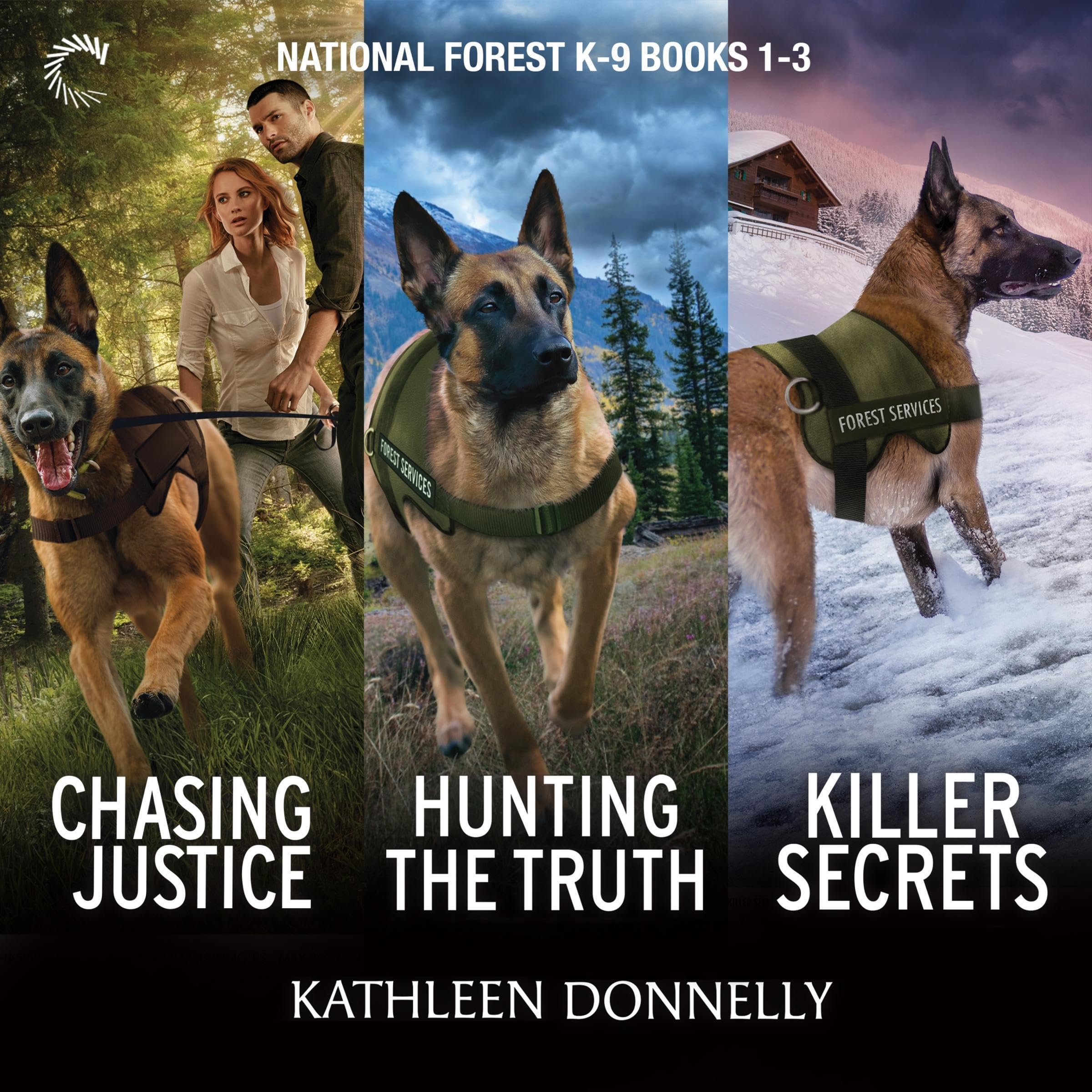 Cover art for National Forest K-9 Books 1-3