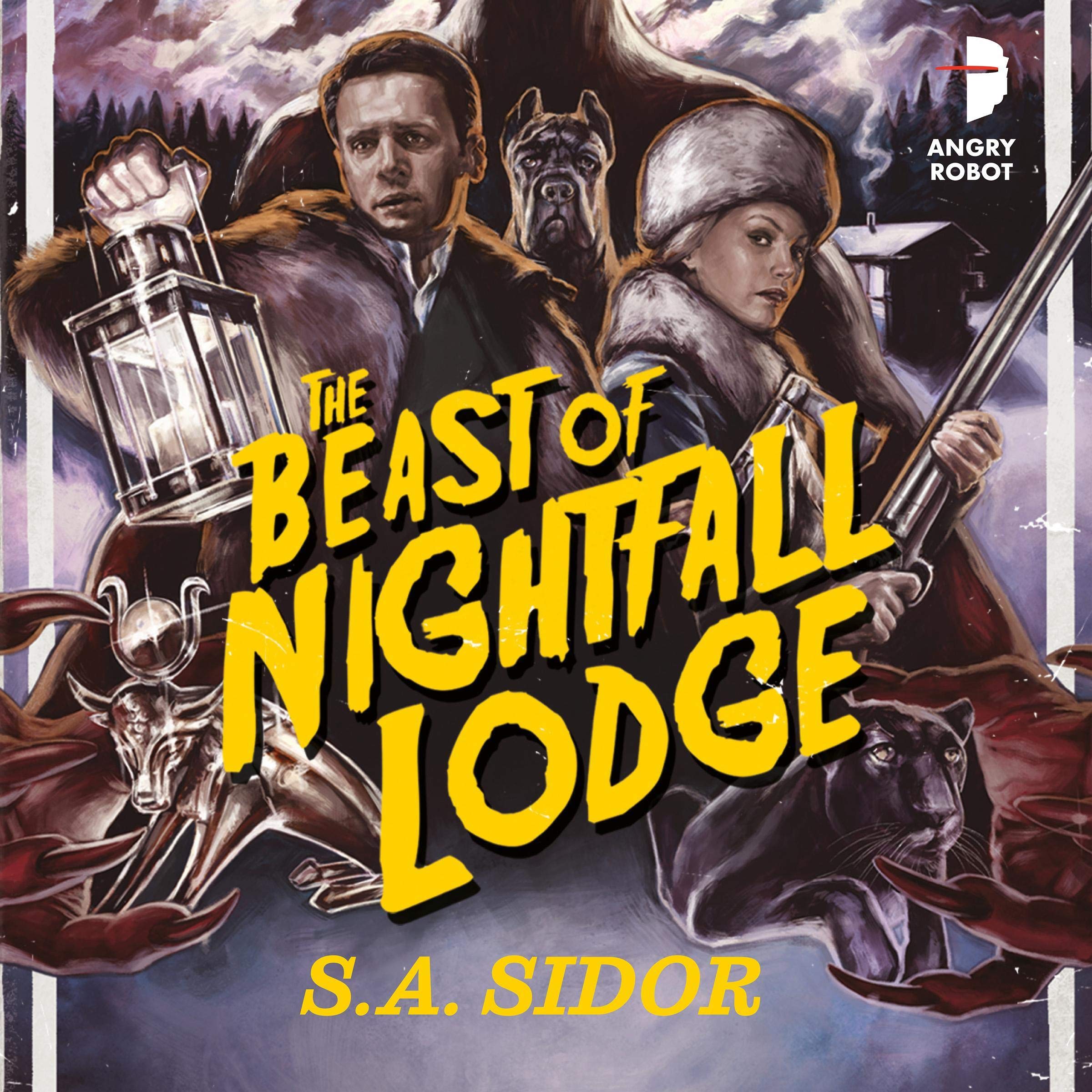 Cover art for The Beast of Nightfall Lodge