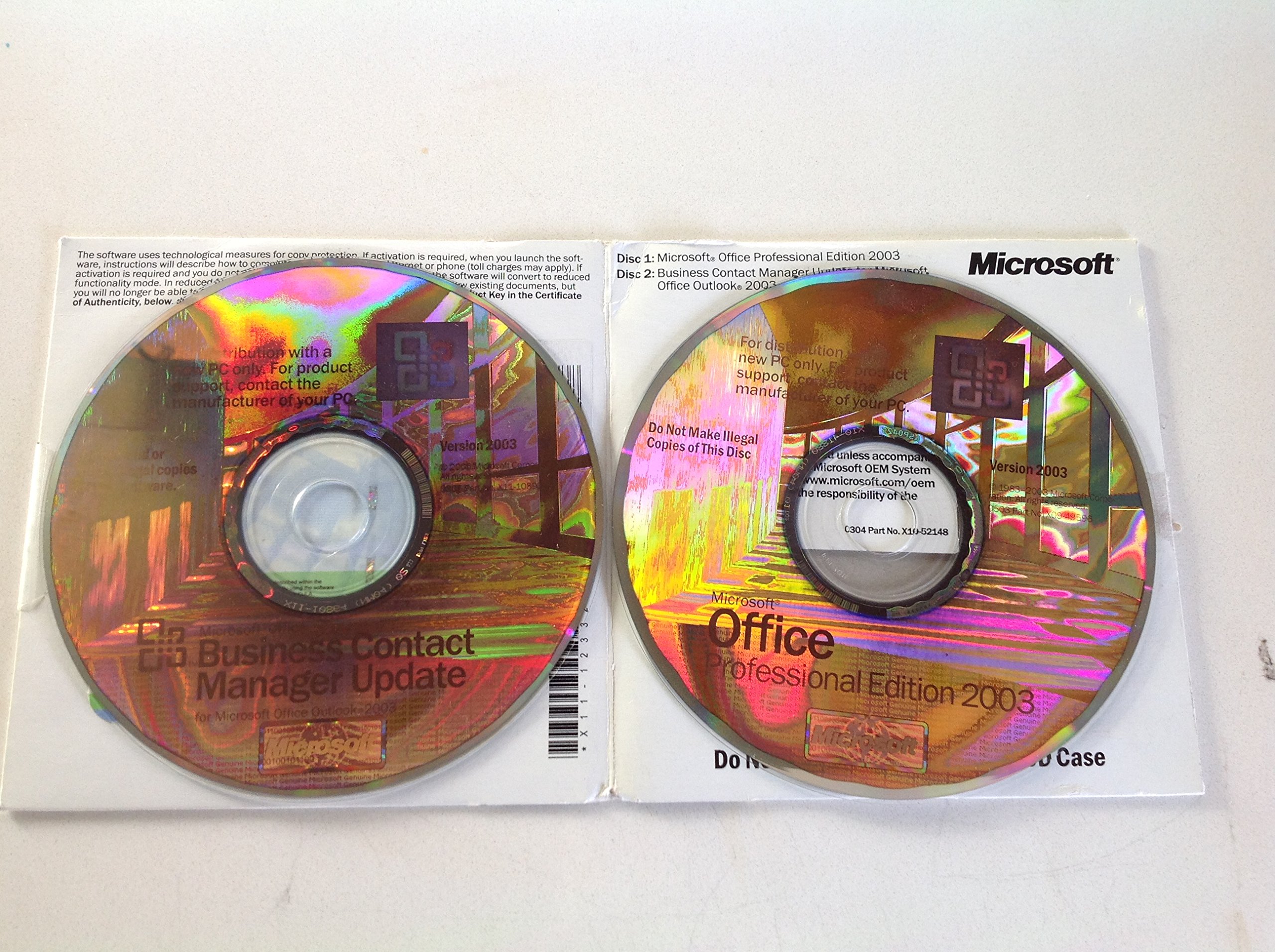 Office Small Business Edition 2003 (Excel, Outlook, Word, Powerpoint, Publisher)