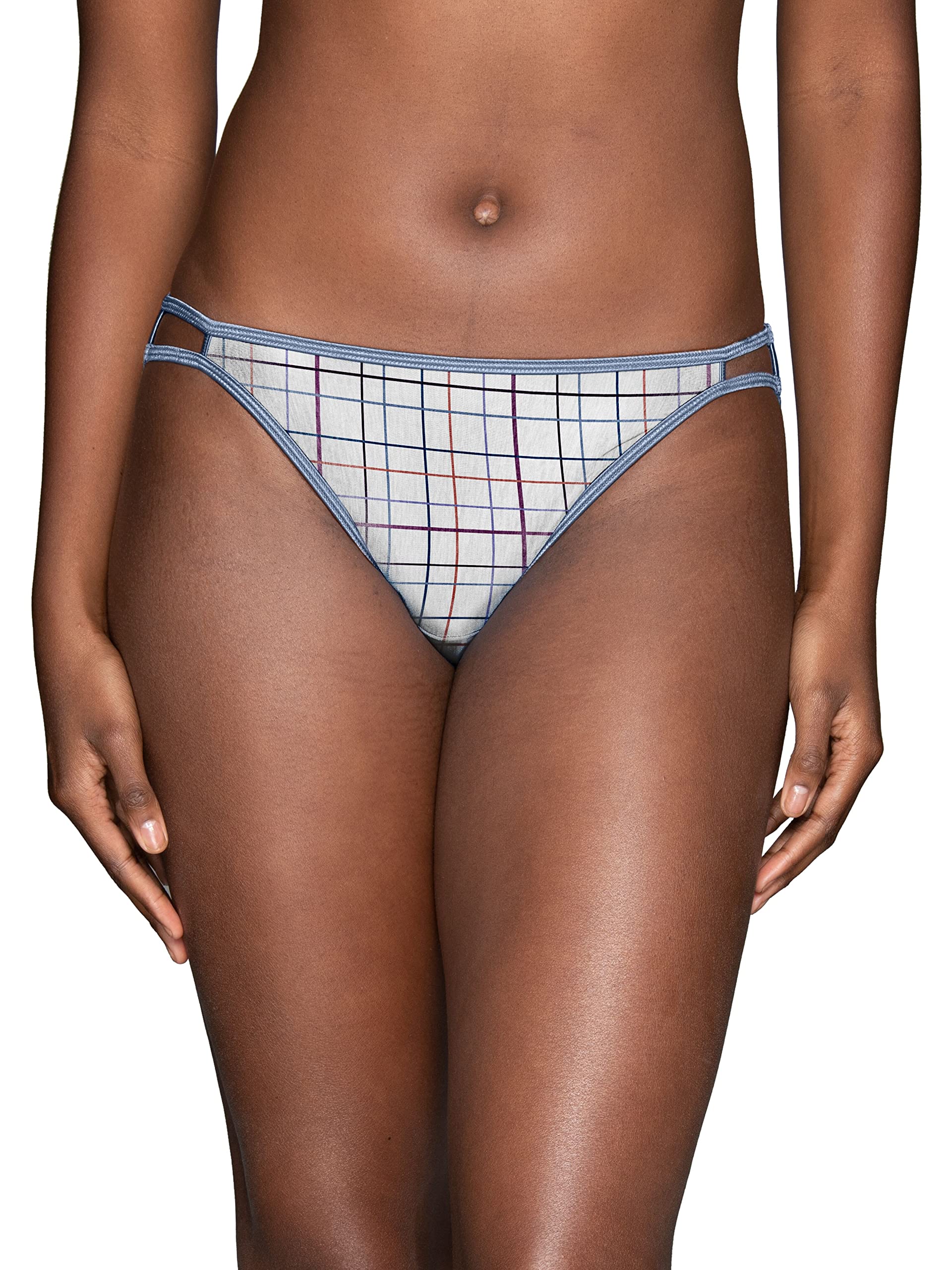 Vanity Fair Womens Illumination Body Shine String Bikini Panty 18108