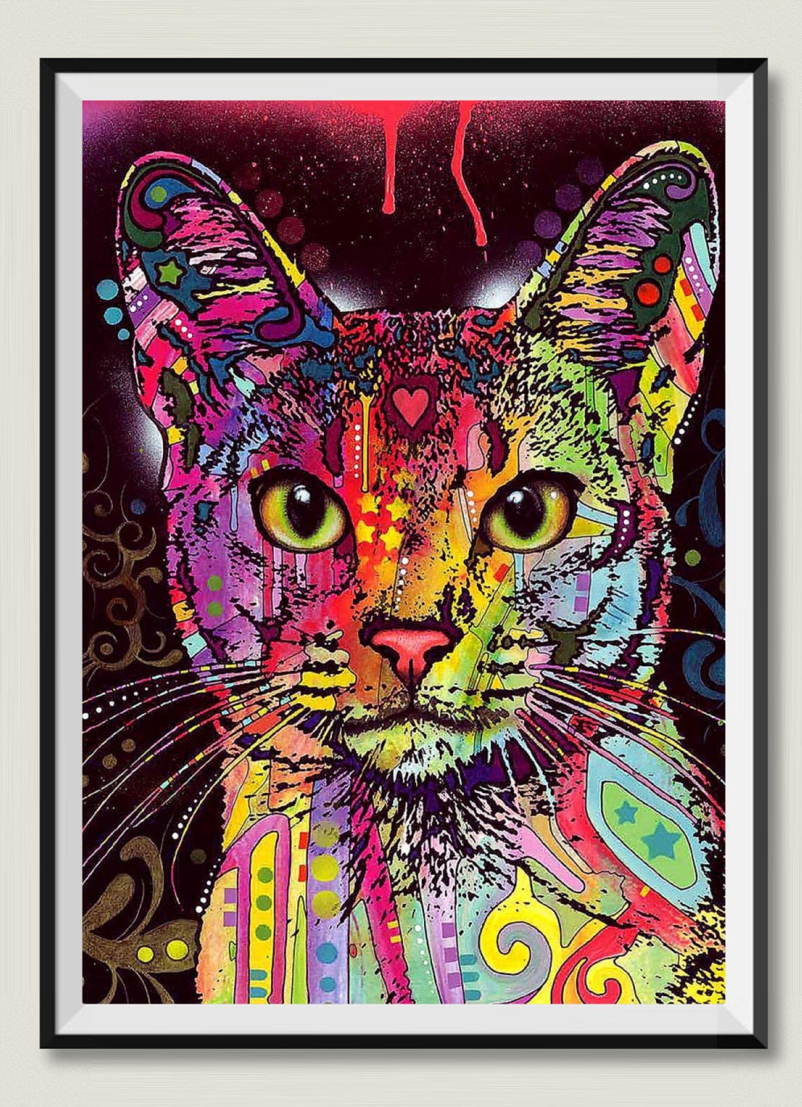 ジグソーパズル完成品　猫 3歳からのジグソーパズル ネコ型パッケージの パシャット アンド