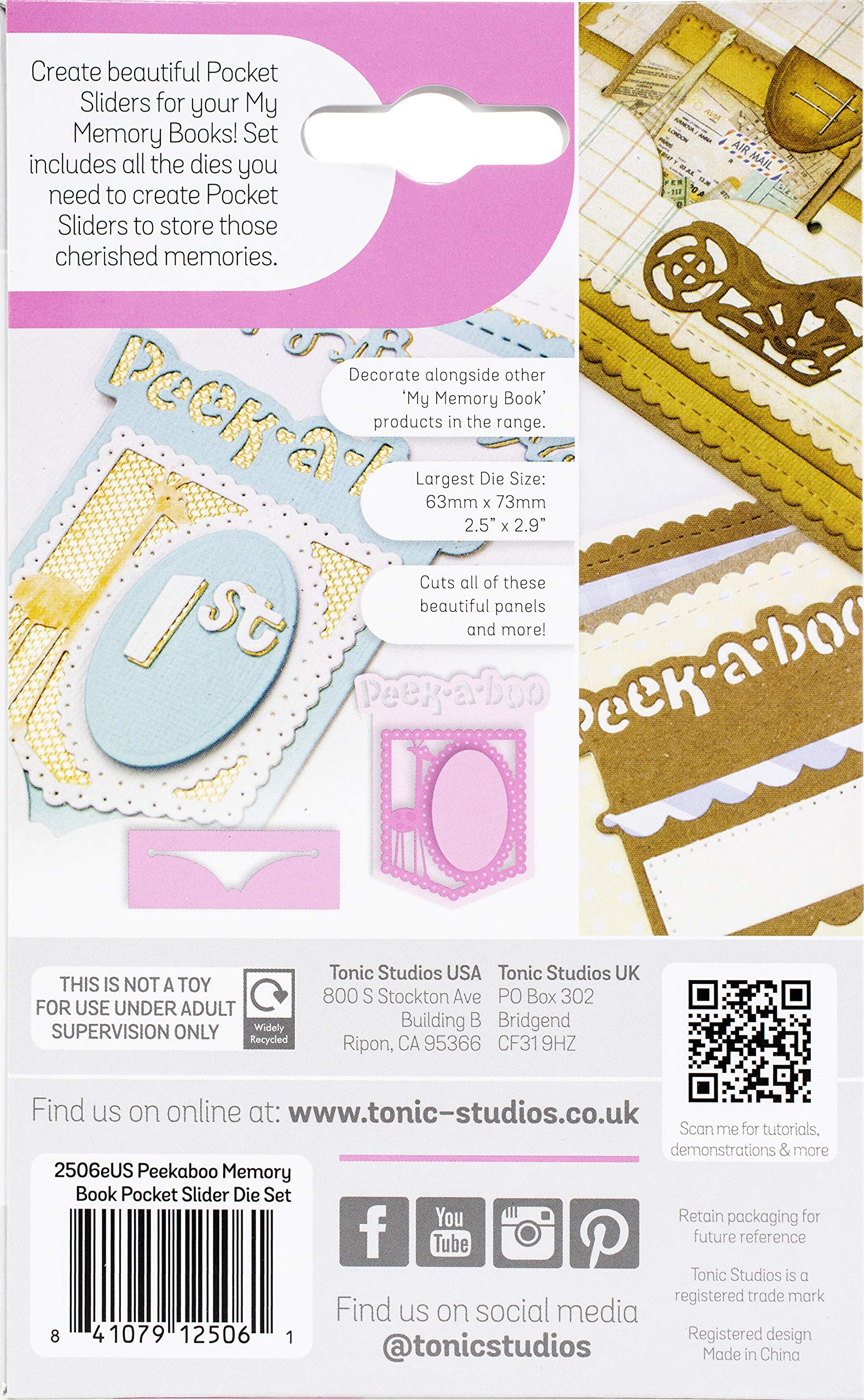 Tonic Studios Peekaboo Usa Inc Dies One Size