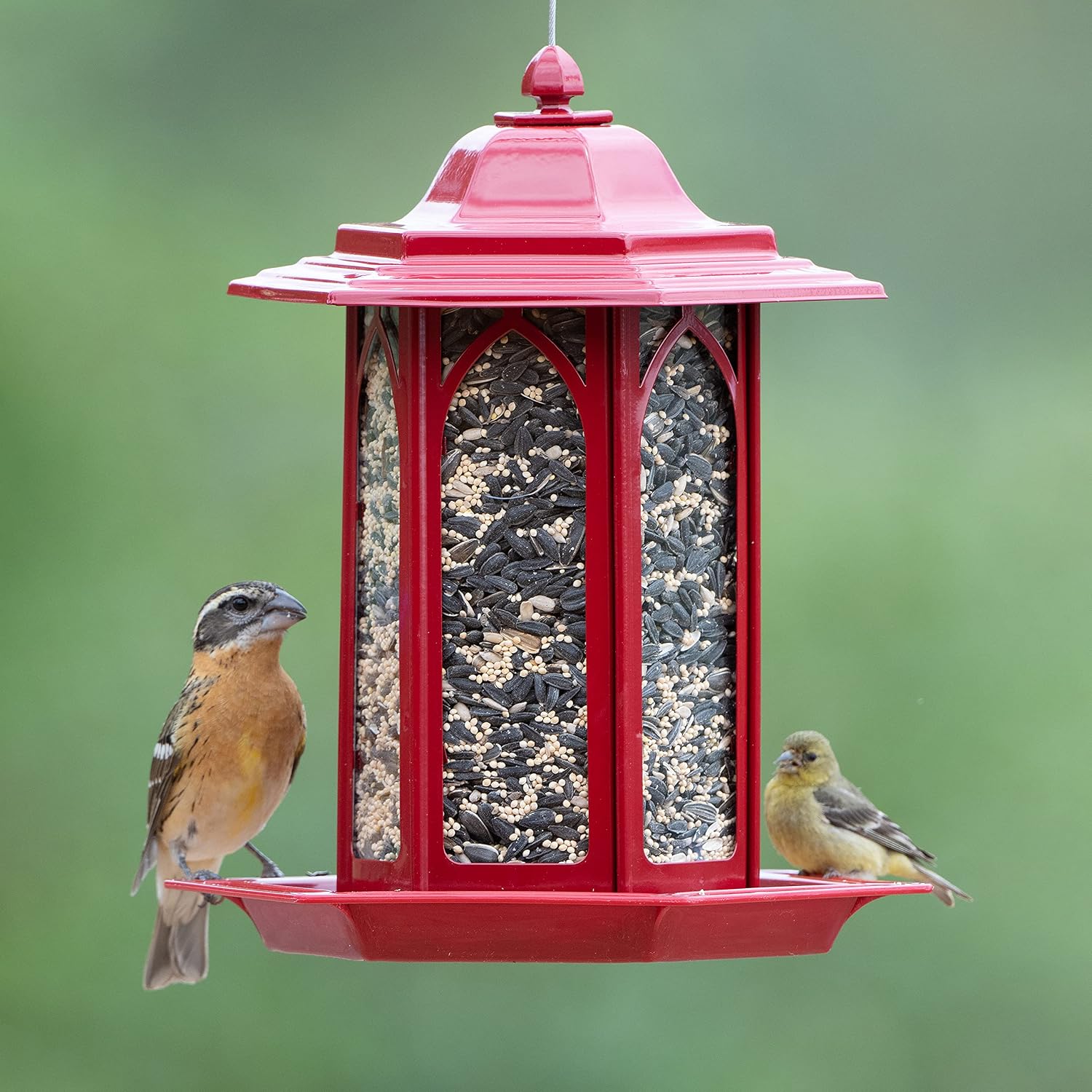 Perky-Pet GAZ02 Brick Red Gazebo Feeder