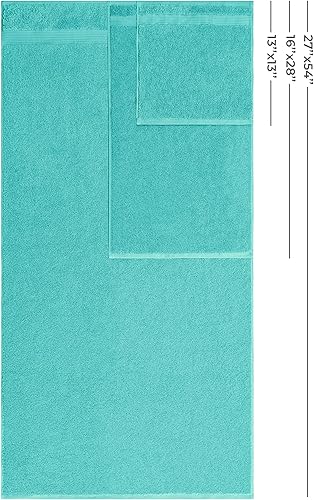 Vista 252 de American Veteran Towel, Juego de 4 toallas de mano para baño, juego de toallas de mano turcas 100% algodón, toallas de mano suaves, toallas de mano