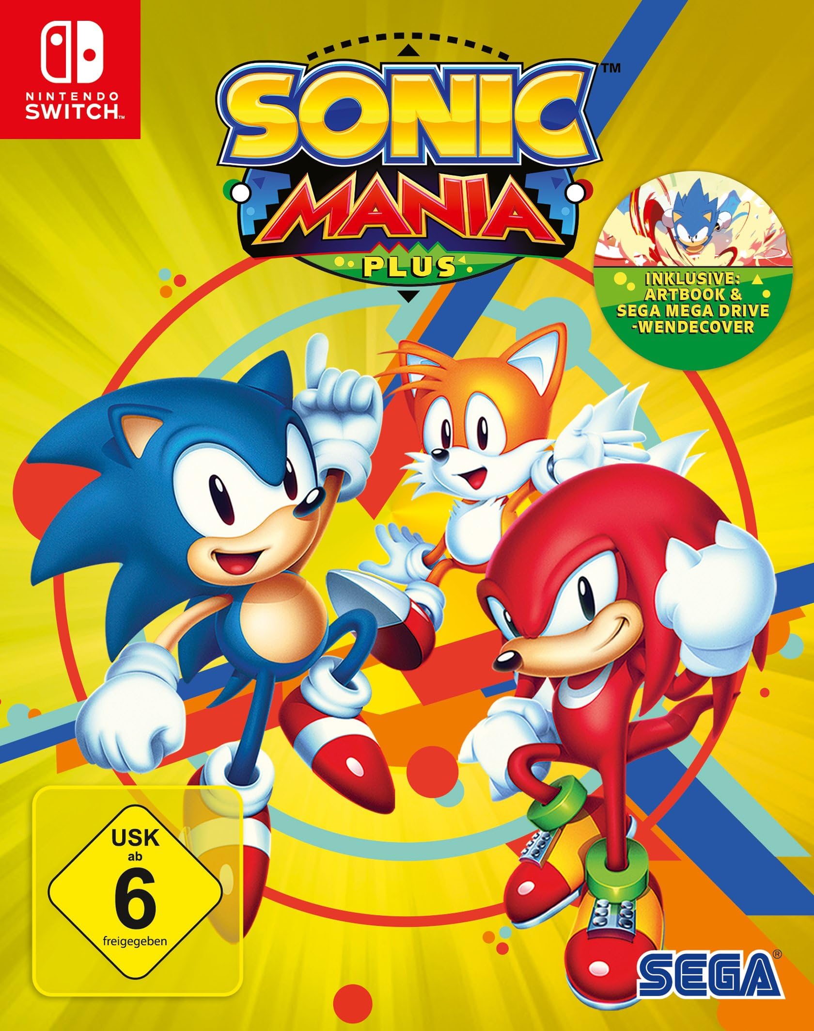 Sonic Mania Plus (Nintendo Switch) (Non-US Version)