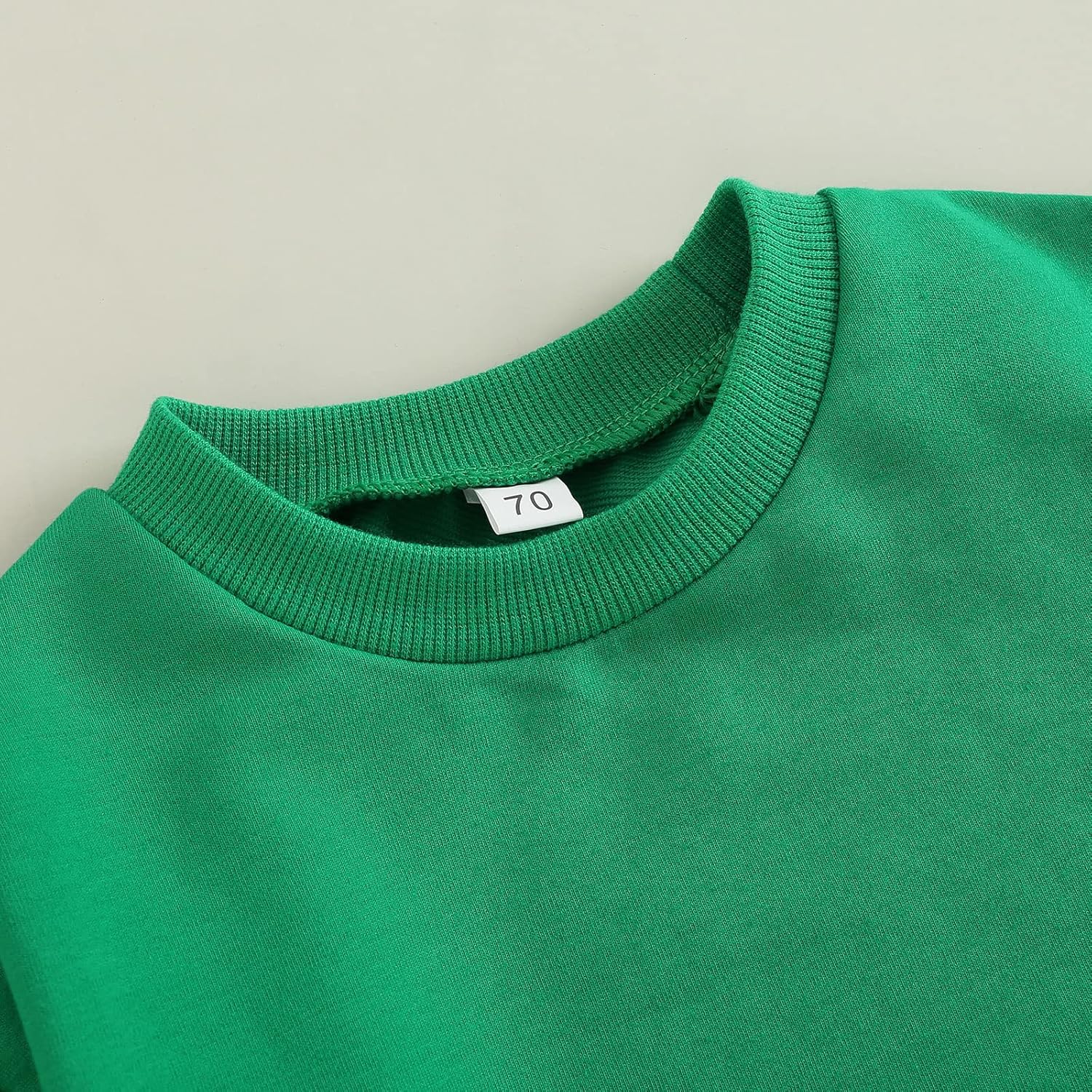 Fall Winter Toddler Baby Boy Girl Clothes Set Long Sleeve Crewneck Sweatshirt Top Casual Pants Outfit Sweatsuit - Image 3