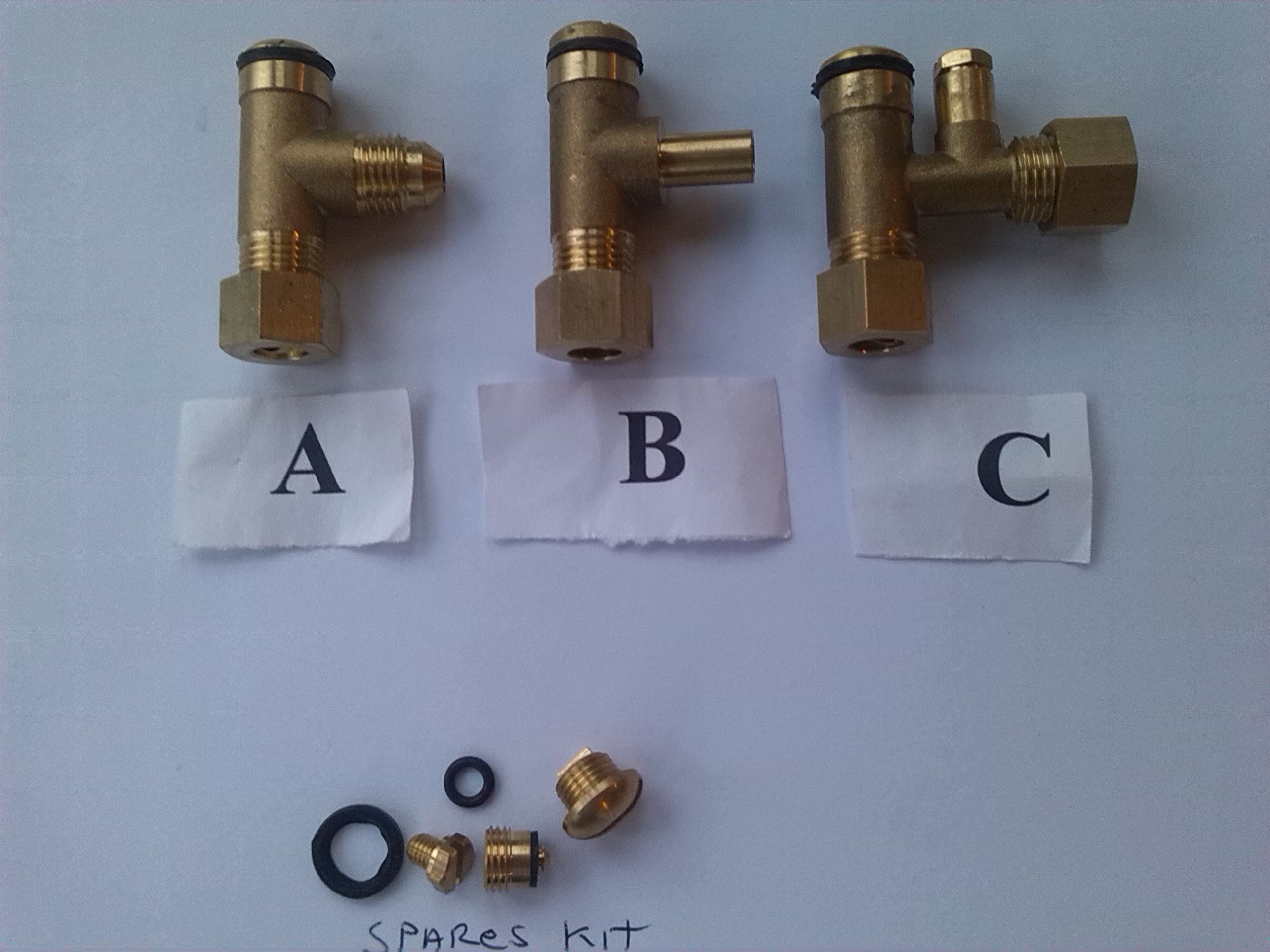 Gaserve London Ltd Gas Fire Restrictor Isolation Valve Isolator Type C Test Point